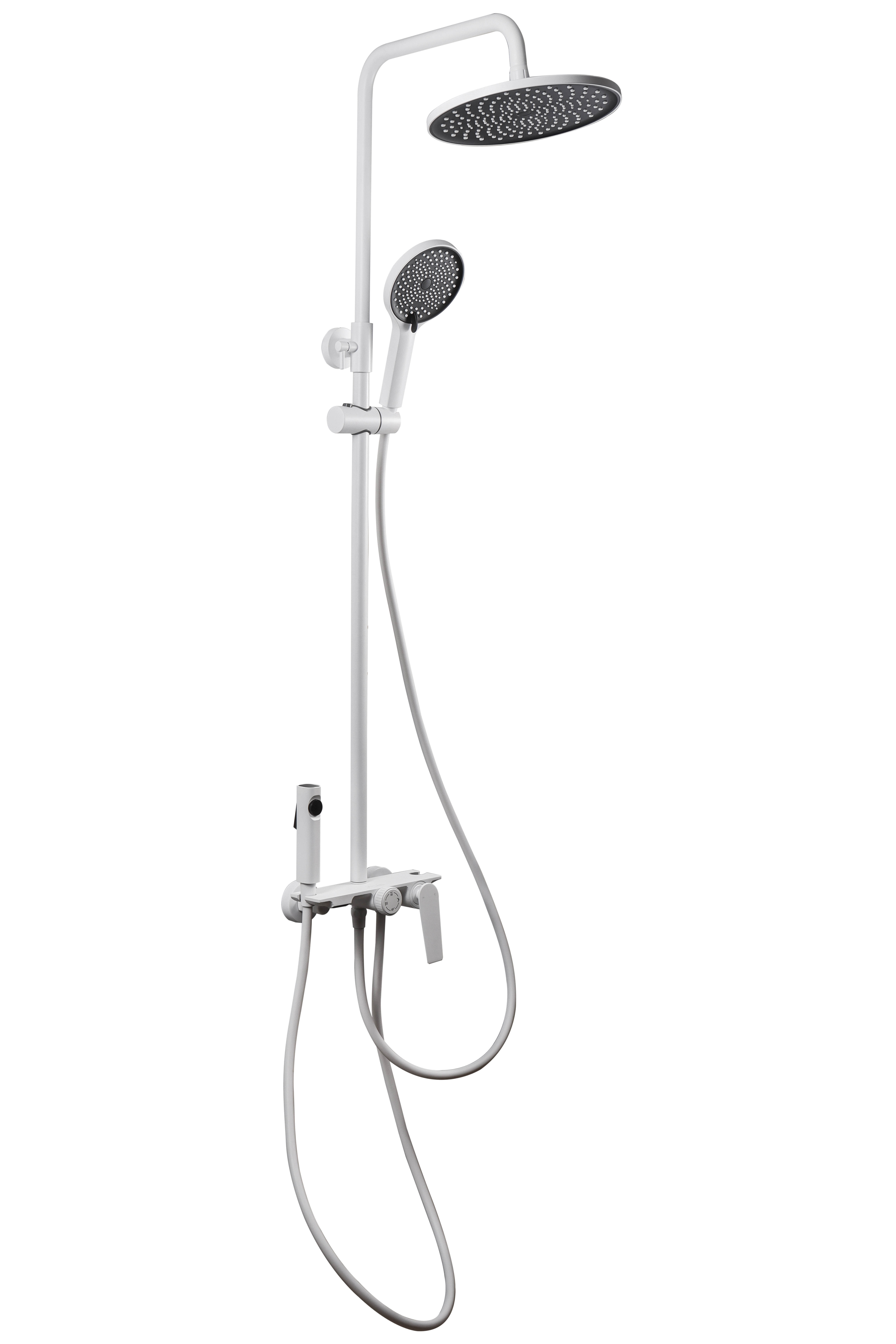 Изображение товара Душевая стойка Maxonor pure life Tallis PL2495-8 3 режимная белая