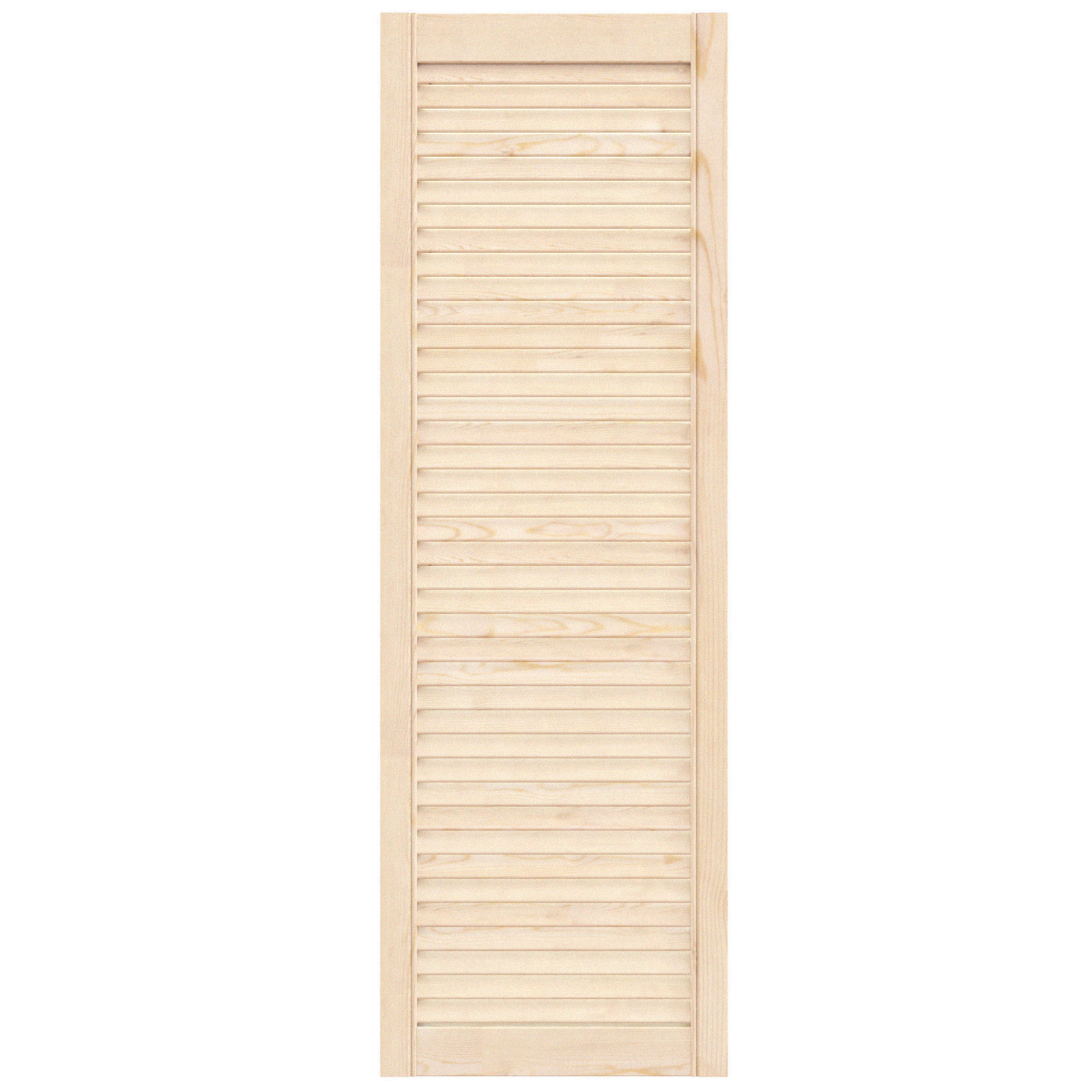 Изображение товара Жалюзийная дверь из массива сосны Timber&Style 1205x394x20 мм натуральное дерево
