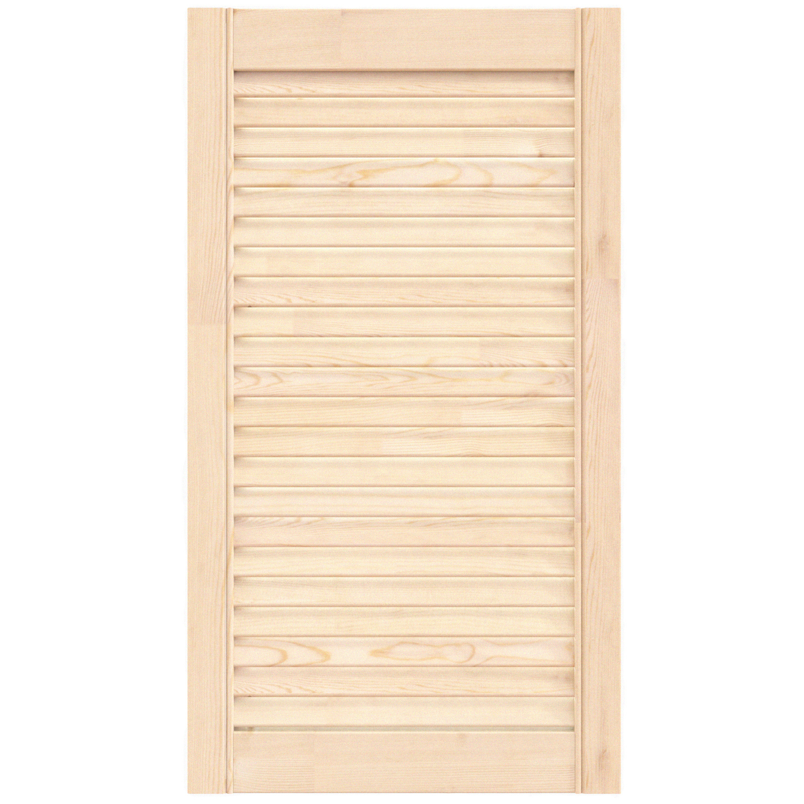 Изображение товара Жалюзийная дверь Timber&Style из сосны Экстра 715x444x20 мм