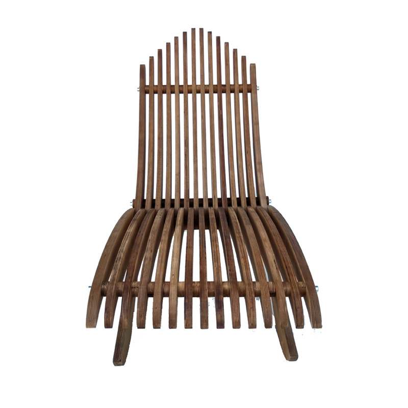 Изображение товара Шезлонг садовый Sedeo Xmode из влагостойкой фанеры 112x80x50 см темно-коричневый