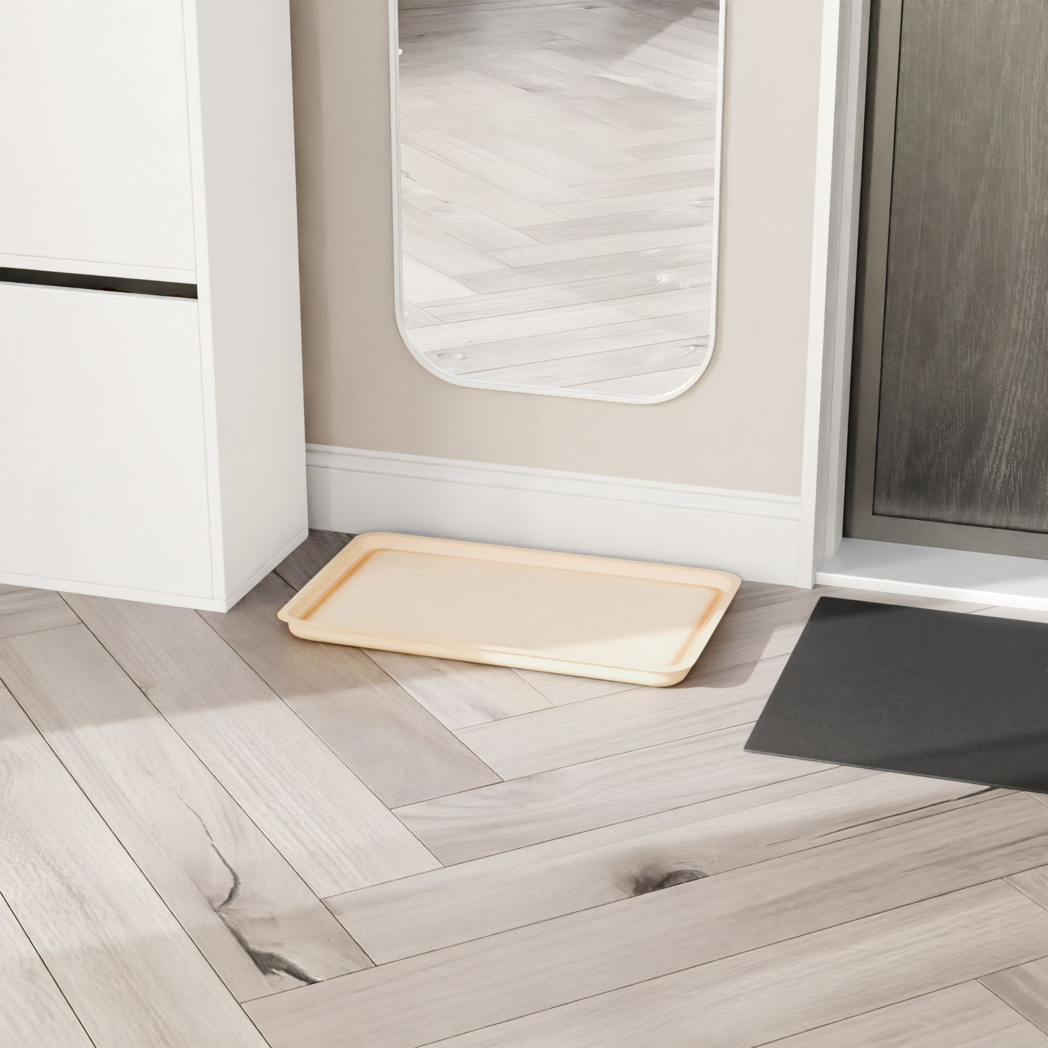 Изображение товара Лоток универсальный полипропилен Лон 31x51 см бежевый