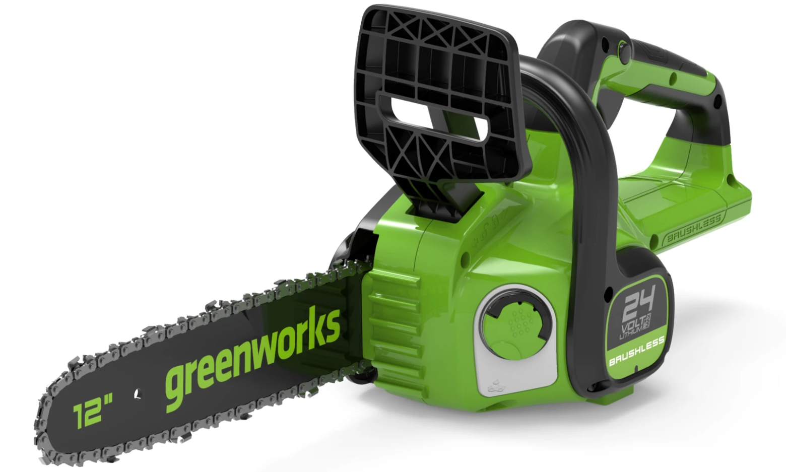 Изображение товара Цепная аккумуляторная пила GreenWorks GD24CS30 24 В 30 см без АКБ и ЗУ