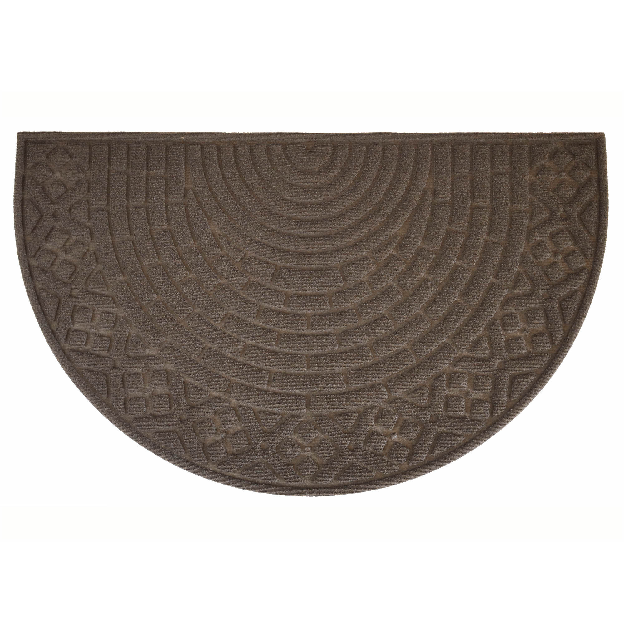 Изображение товара Коврик грязезащитный Cipro 60x90 см из полипропилена коричневый