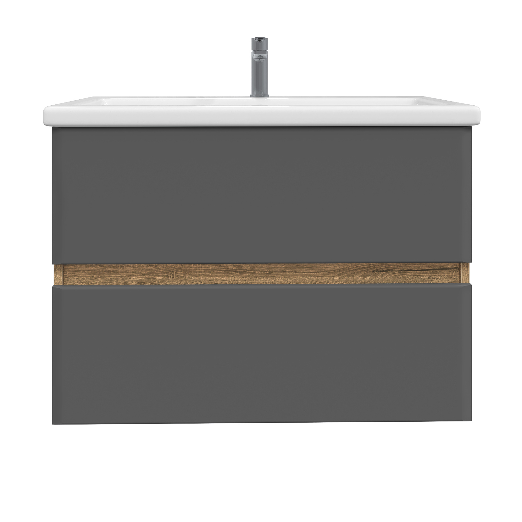 Изображение товара Тумба под раковину RUVANN VAUS 70 с двумя выдвижными ящиками