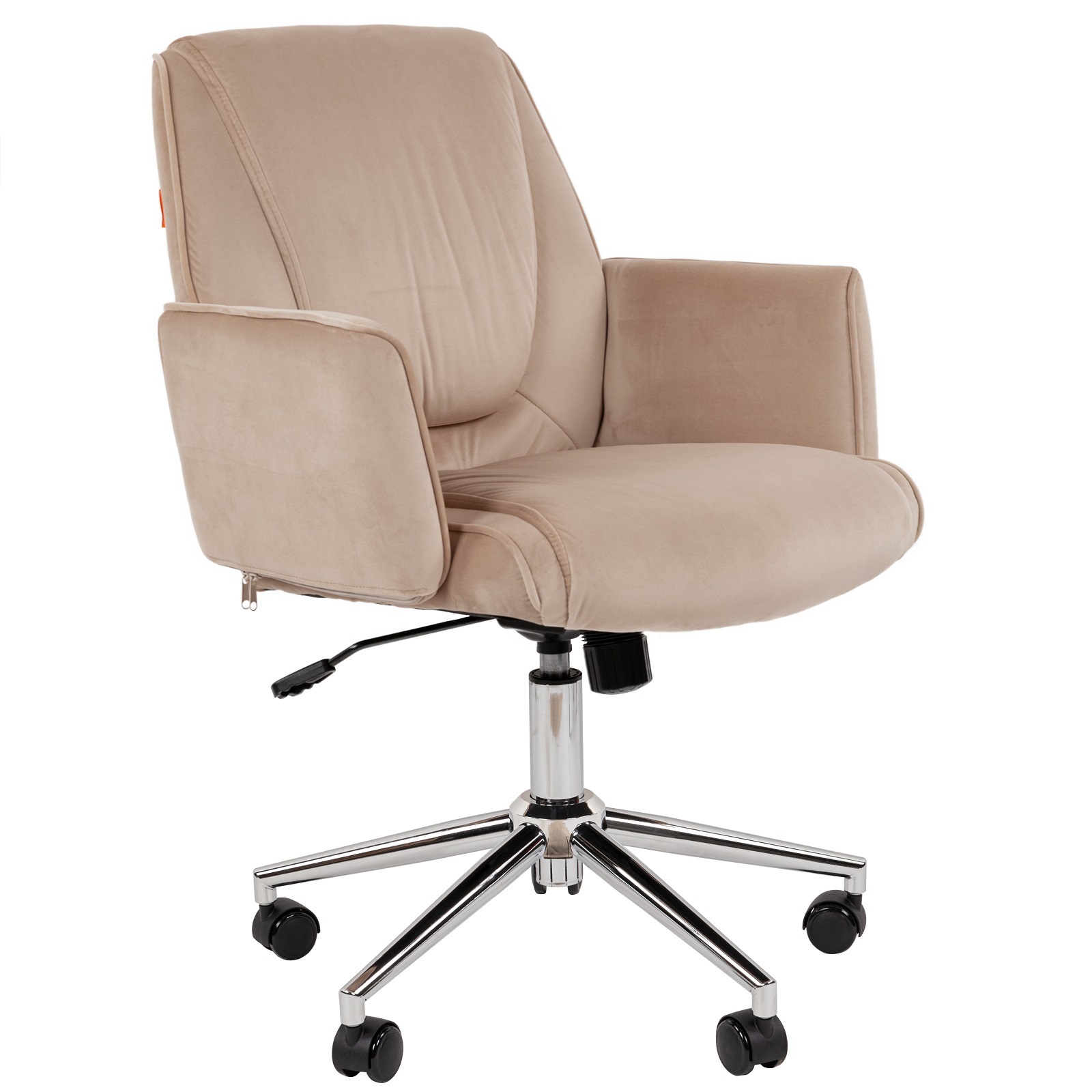 Изображение товара Офисное кресло Chairman CH 302 велюр бежевое регулируемое комфортное