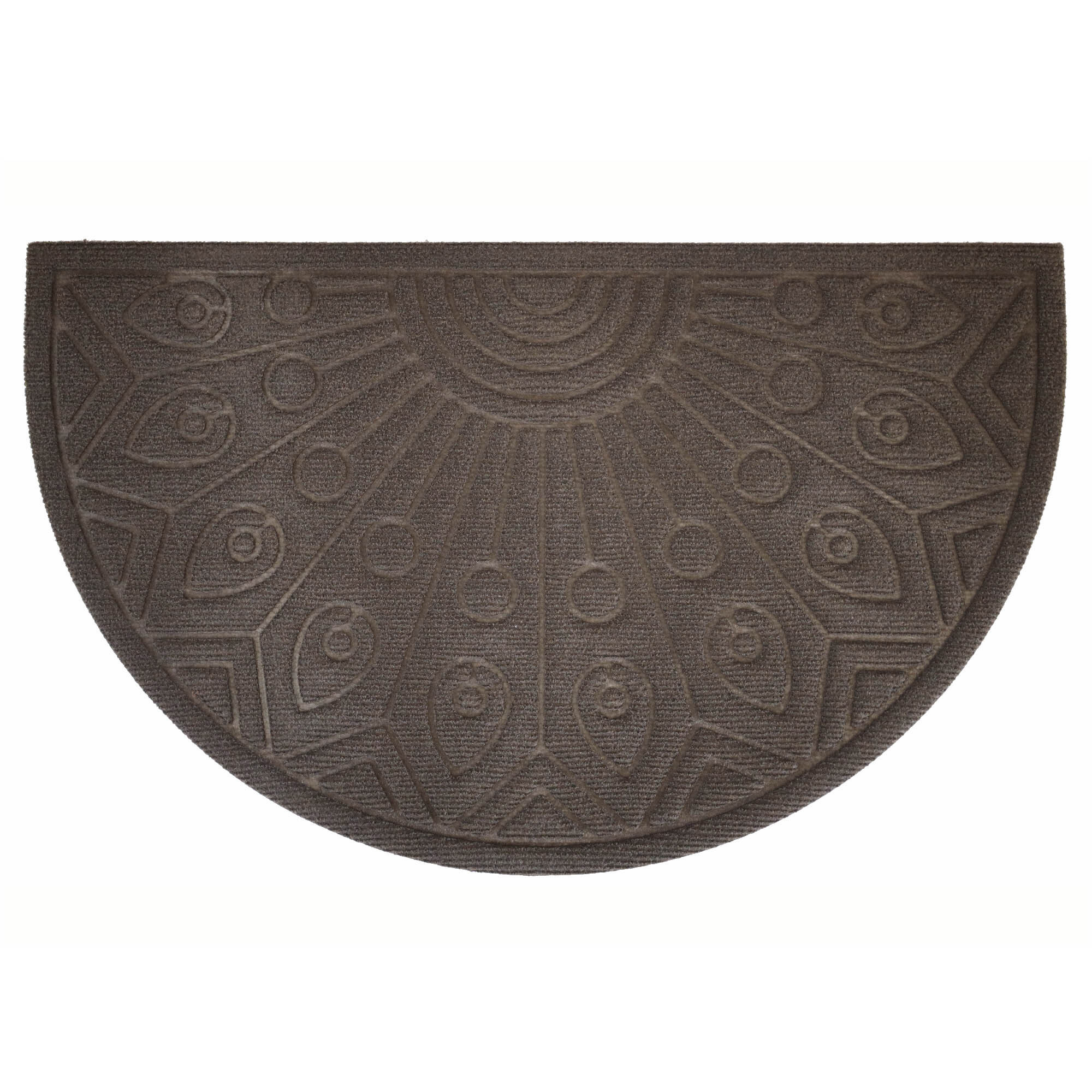 Изображение товара Коврик грязезащитный Cipro 2 45x75 см полипропилен цвет коричневый