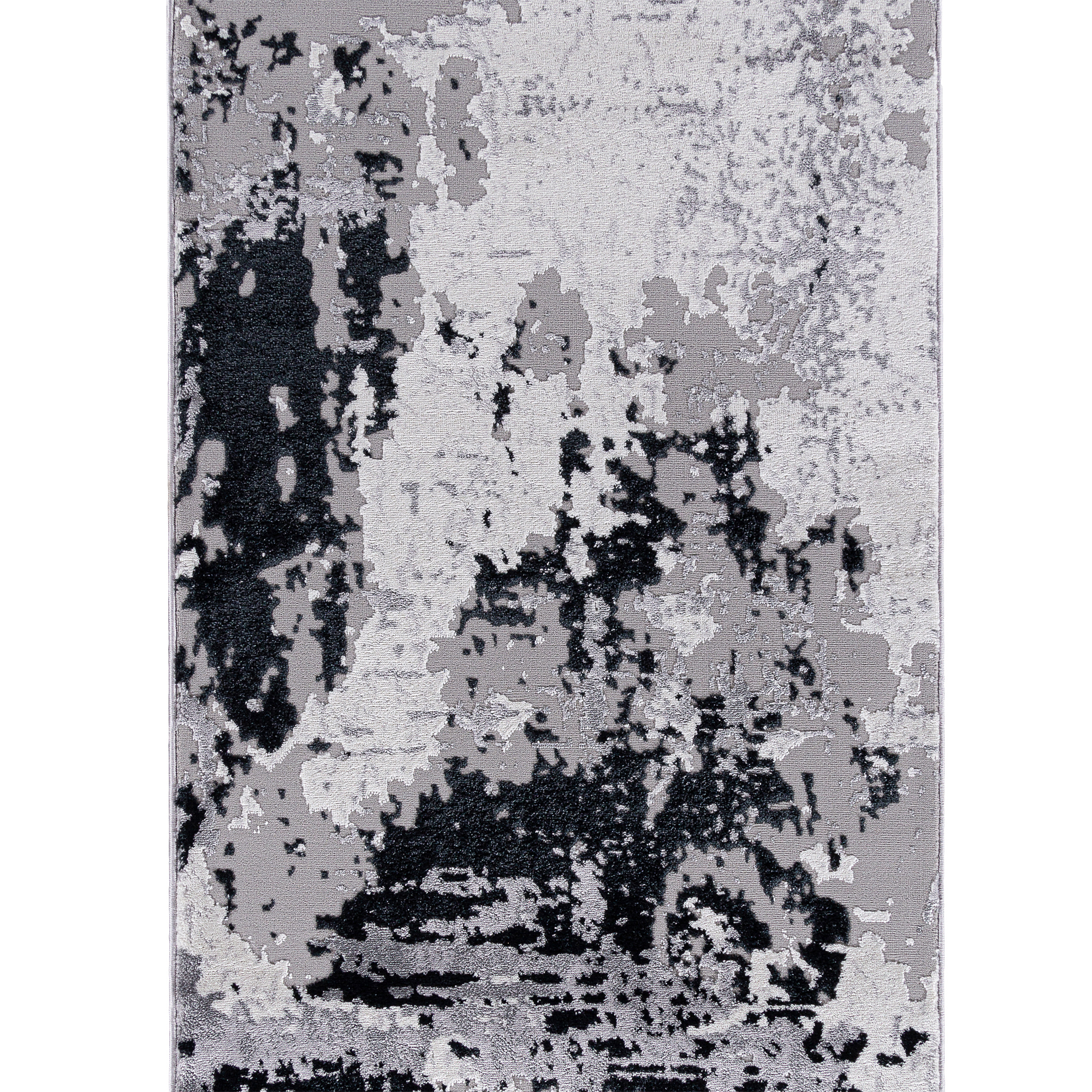 Изображение товара Дорожка Палермо F285 1 м темно-серая с узором для внутреннего использования