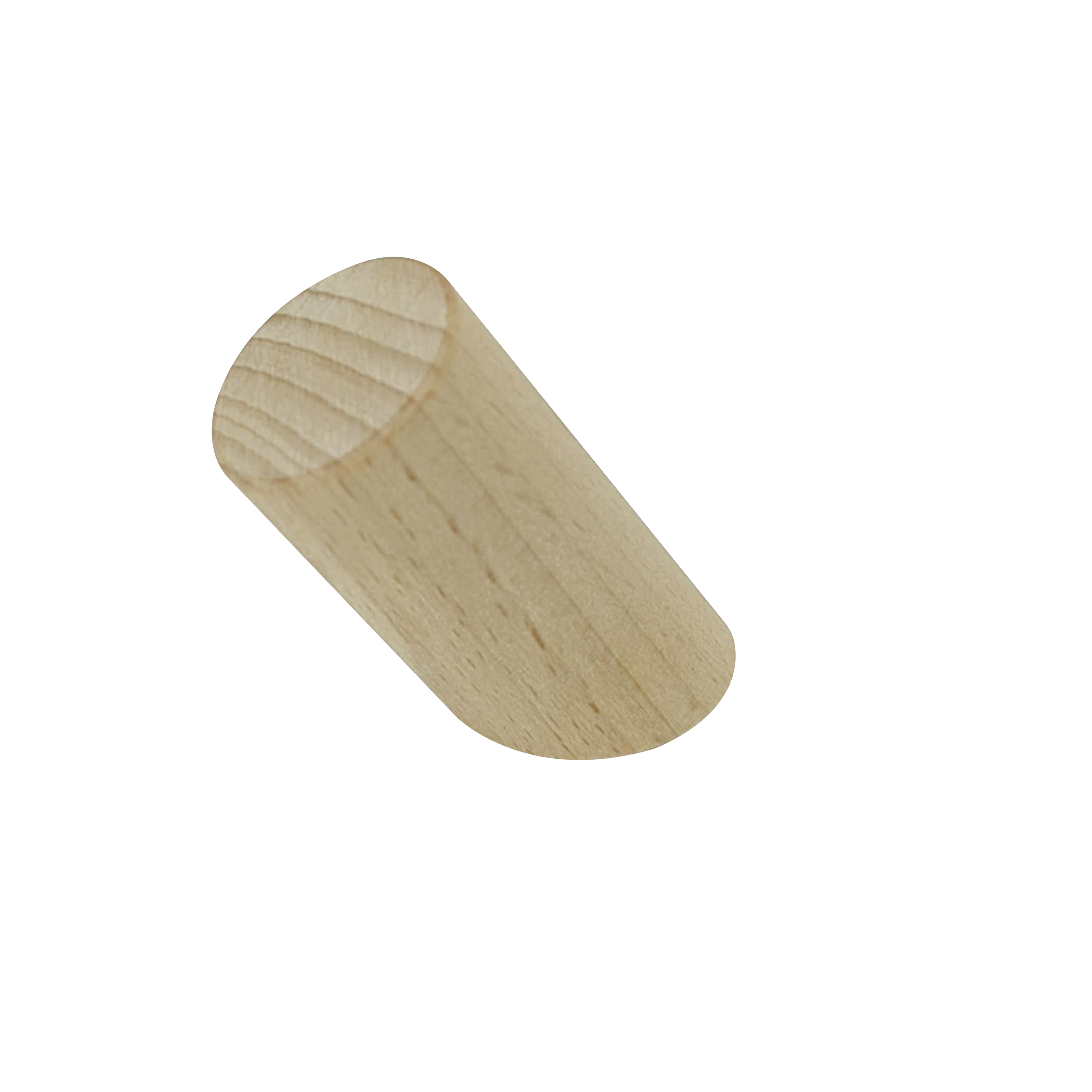 Вешалка настенная Branco 1 крючок 3x3x6.1 см цвет натуральный - 1
