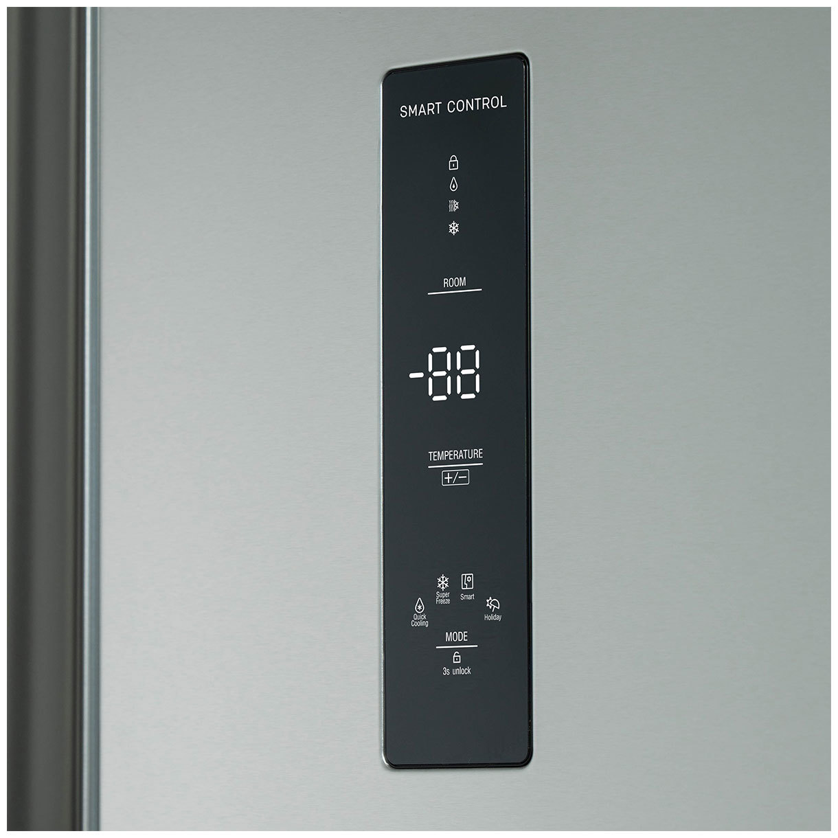 Изображение товара Отдельностоящий холодильник Бирюса SBS 400 I нержавеющая сталь 400 л