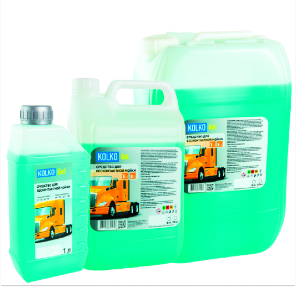Изображение товара Автошампунь для легкового автомобиля для бесконтактной мойки Kolko Gel 1 кг