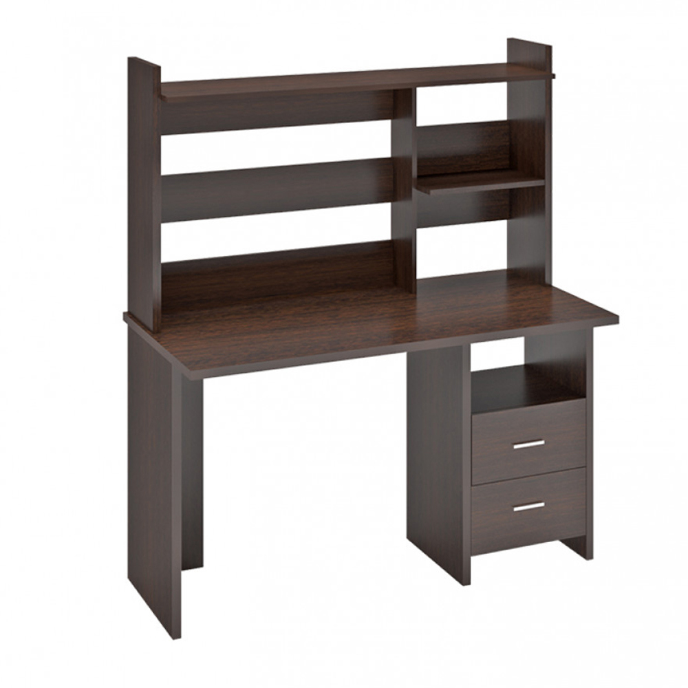 Изображение товара Стол Мэрдэс СКЛ-Прям130+НКЛ-130 цвет венге 130x152x60 см