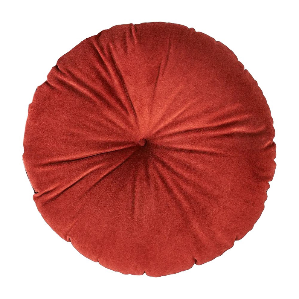 Изображение товара Декоративная подушка Seasons Cocktail 1 диаметр 37 см терракотовый стиль Современный уют