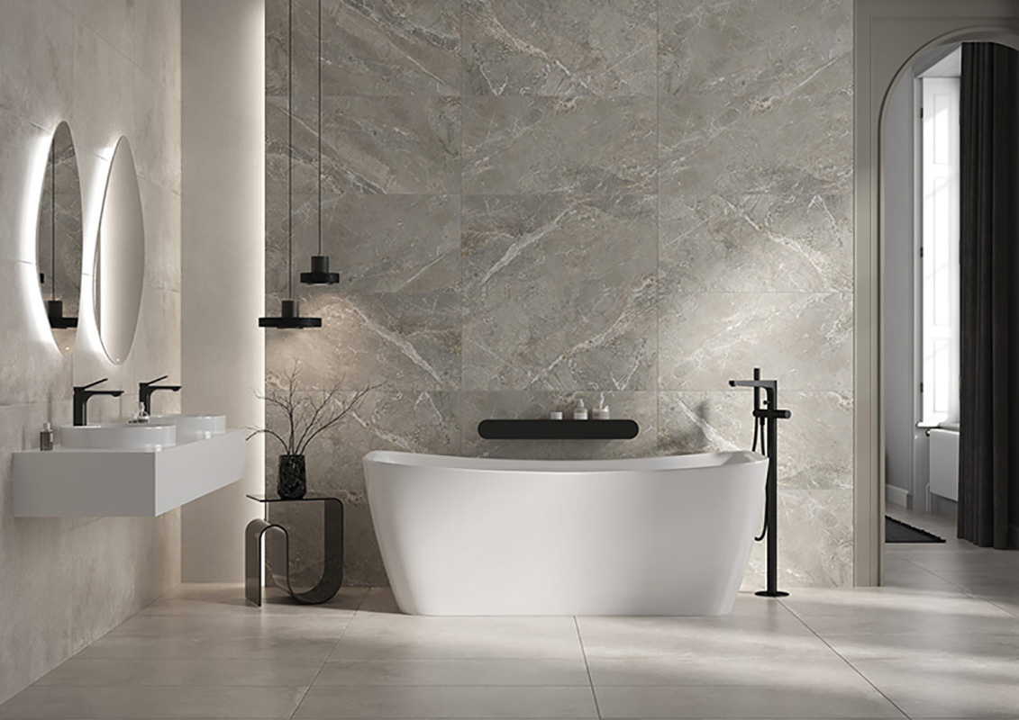 Изображение товара Керамогранит Cersanit Spark серый 44.8x89.8 см