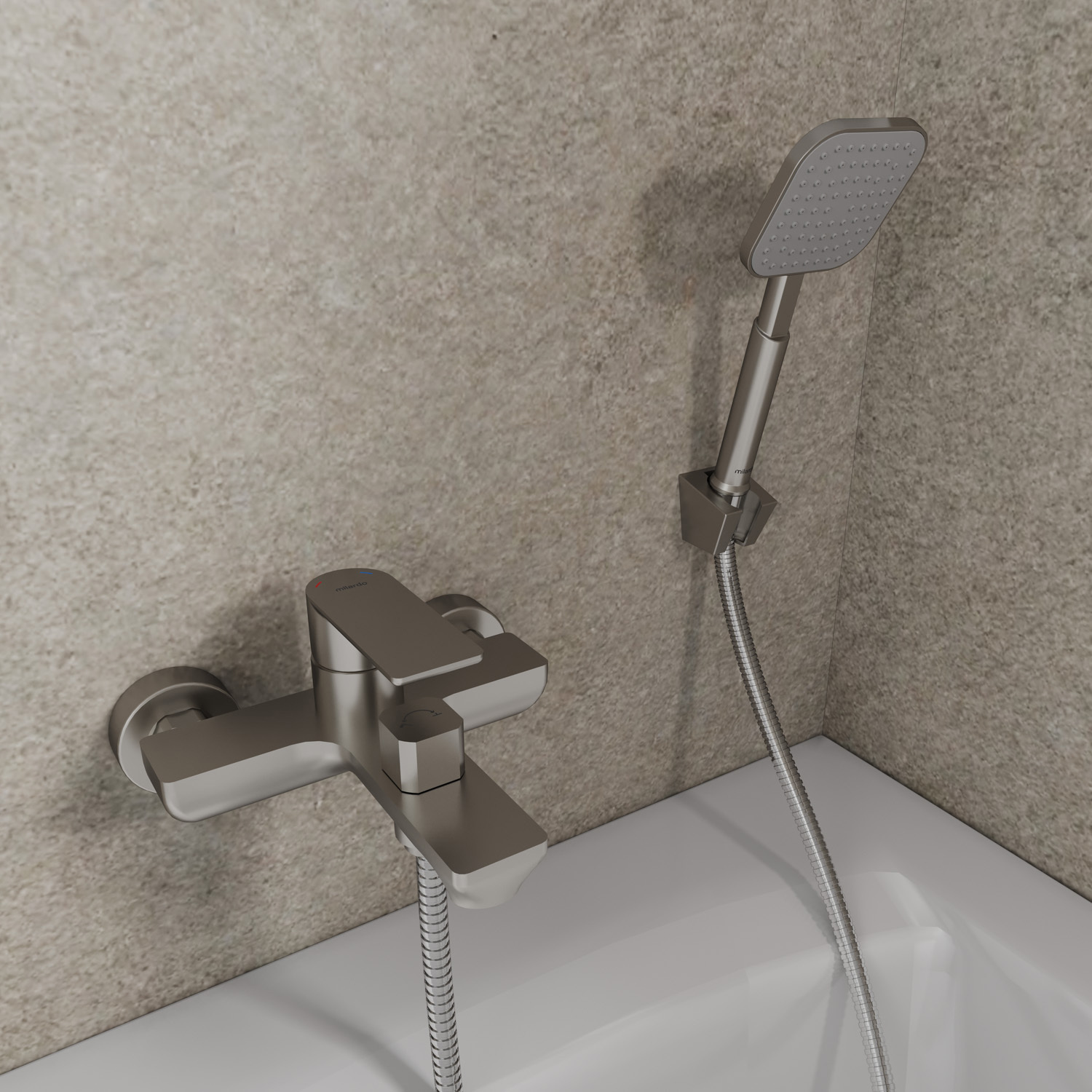 Изображение товара Смеситель Milardo Maze MAZBN00M02 сатин