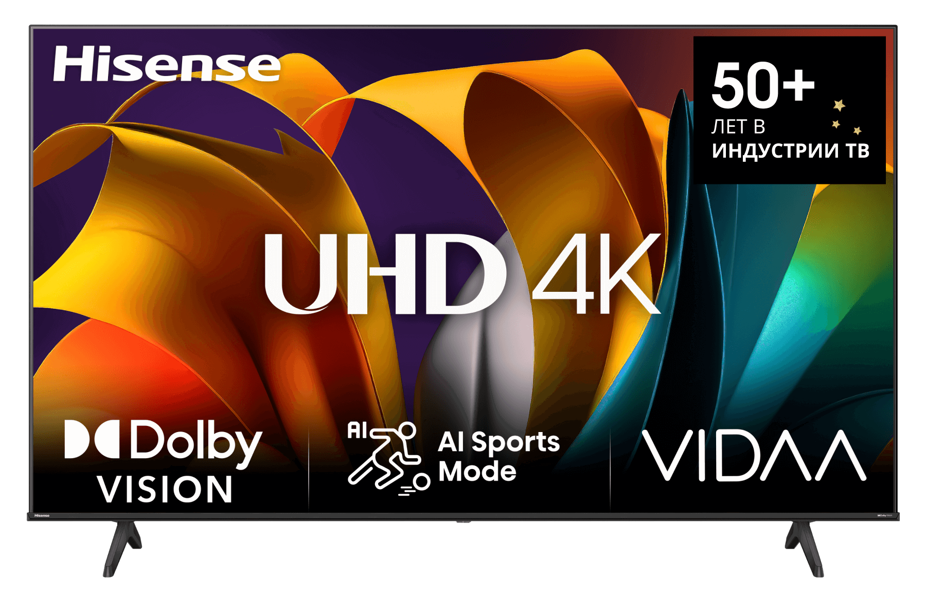 Изображение товара Телевизор Hisense 55A6N 4K Ultra HD Smart TV с голосовым управлением