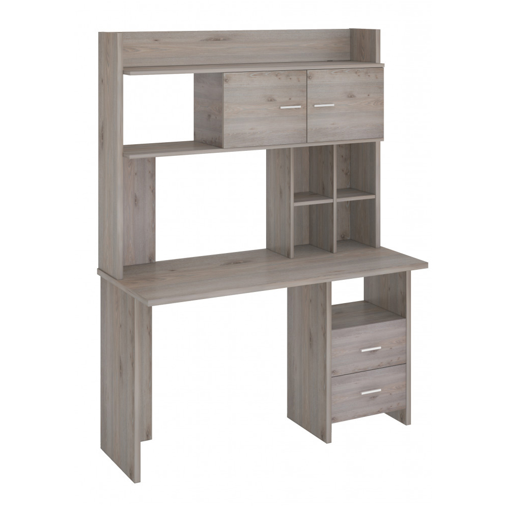 Изображение товара Стол Мэрдэс СКЛ-Прям130+НКЛХ-130 Н из ЛДСП с ящиком и без регулировки высоты