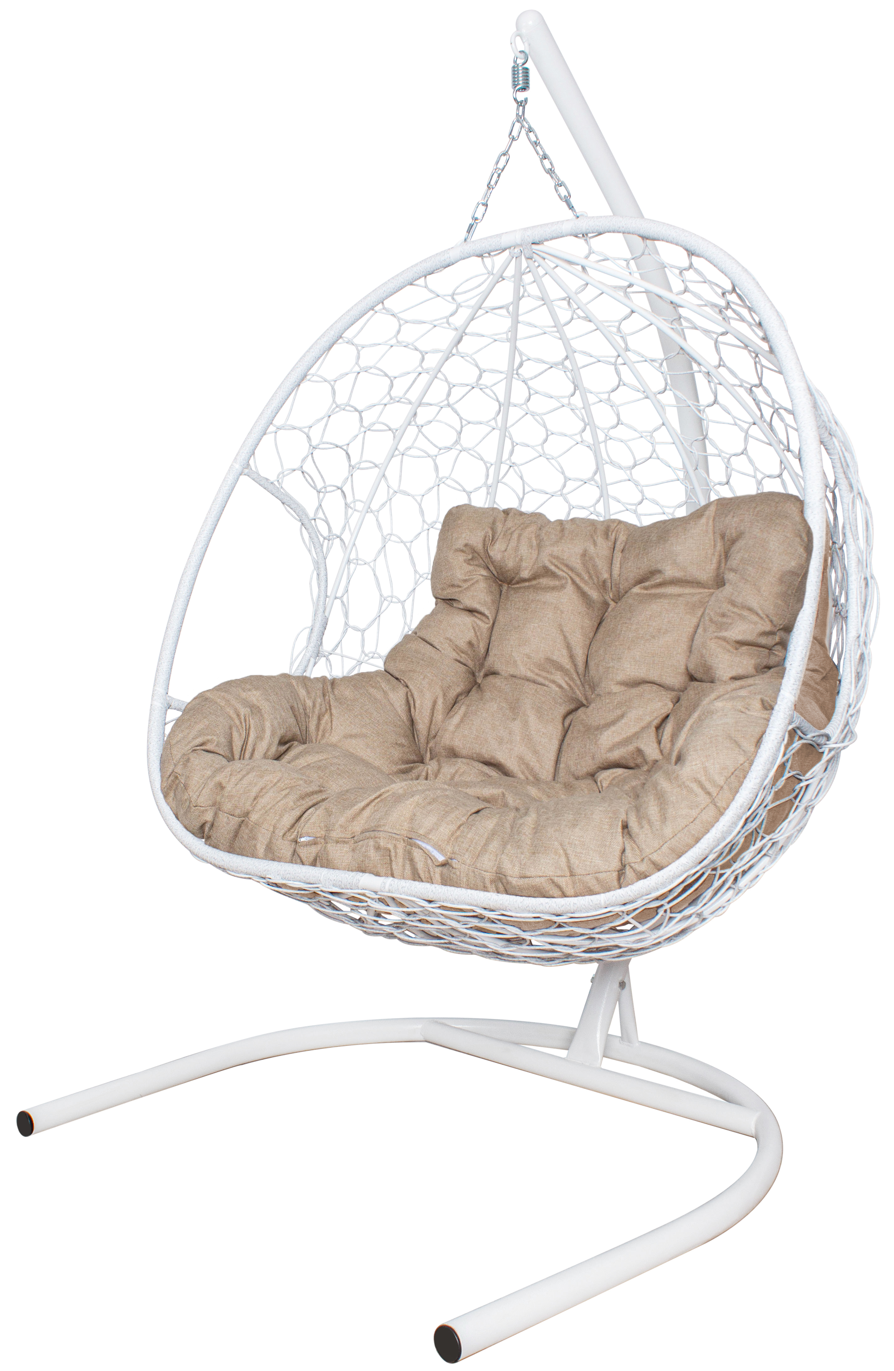 Изображение товара Кресло подвесное M-group 11820101 Home 2-х местное белое для дачи и интерьера