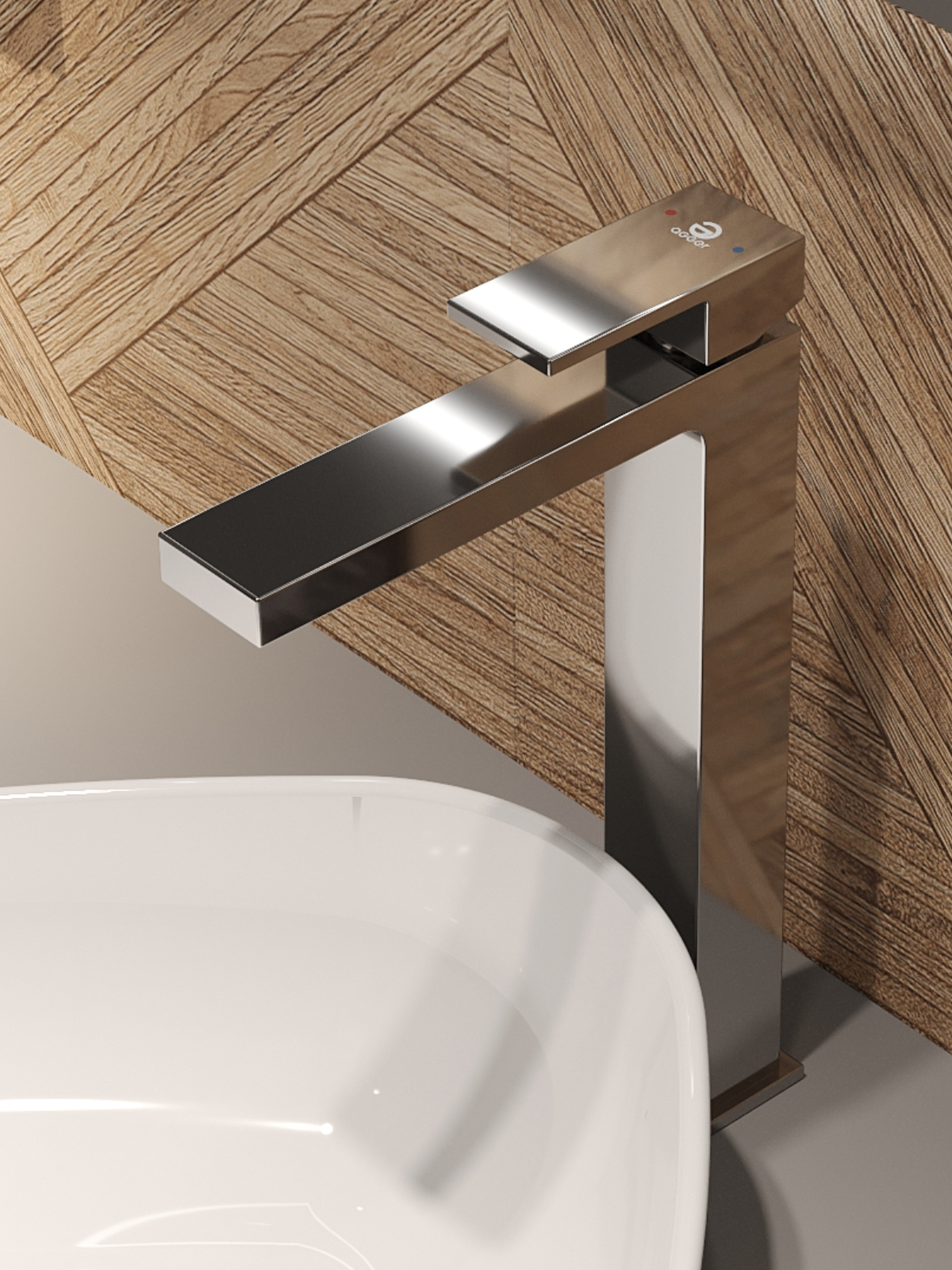 Изображение товара Смеситель для раковины Agger 28 TL-2812100 однорычажный высокий хром