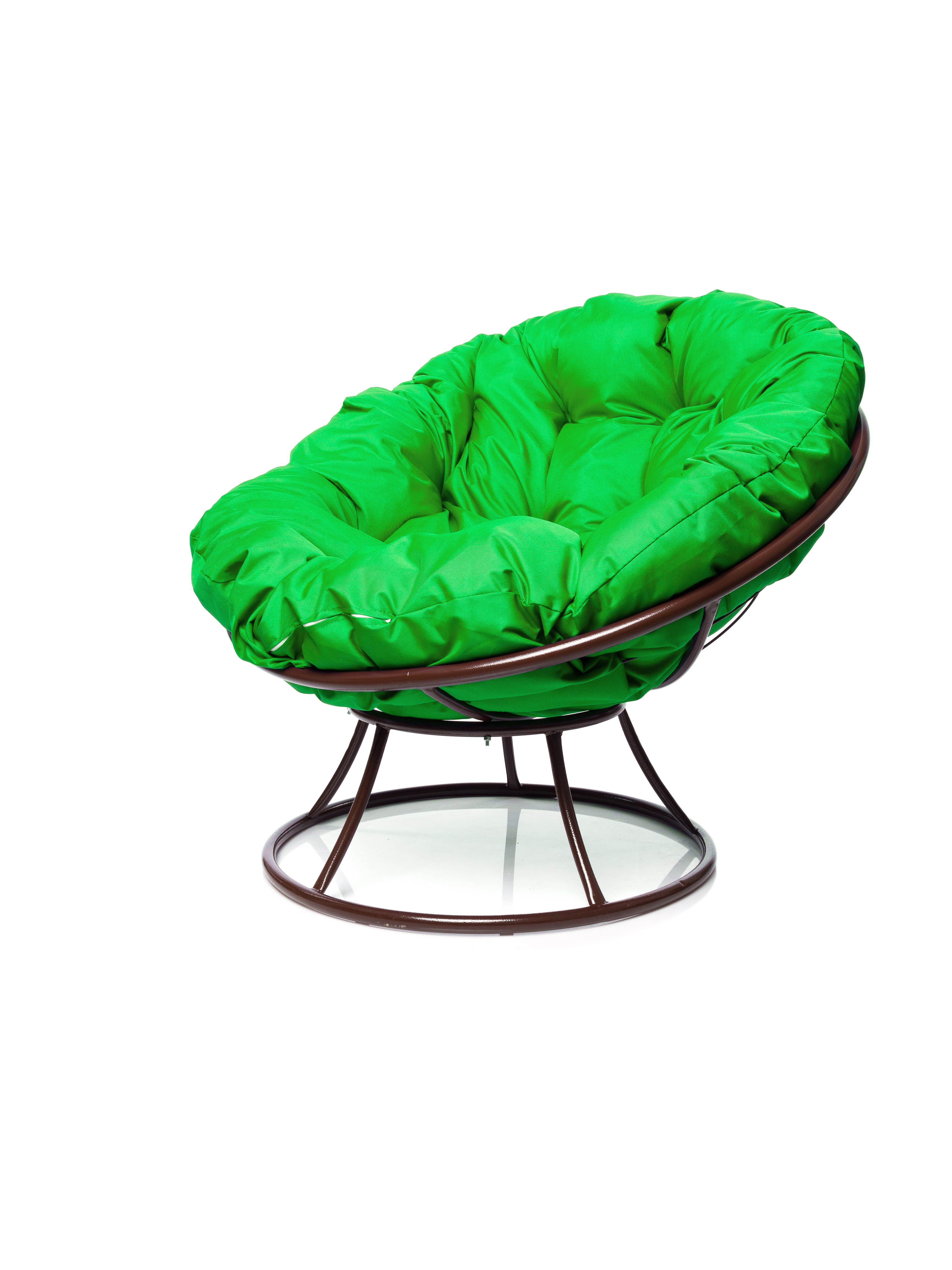 Изображение товара Кресло садовое M-group 12010204 Папасан коричневое 98x58x79 см