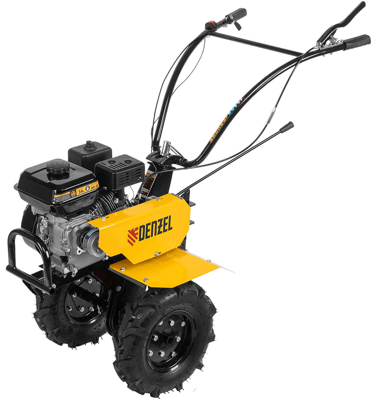 Изображение товара Мотоблок бензиновый Denzel DPT-170 7 л. с.