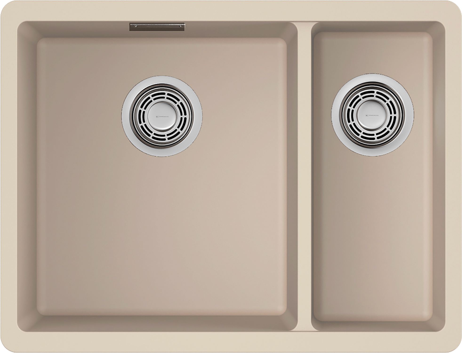 Изображение товара Кухонная мойка OMOIKIRI Kata 55-2-U-SA из Artgranit бежевый прямоугольная