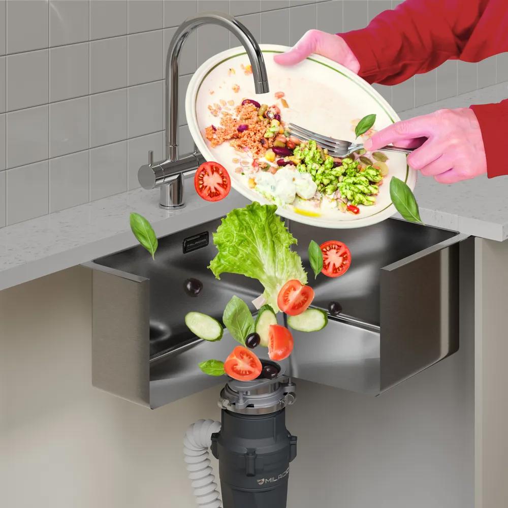 Изображение товара Измельчитель пищевых отходов MILACIO VIDA Pro 370 Вт для кухни