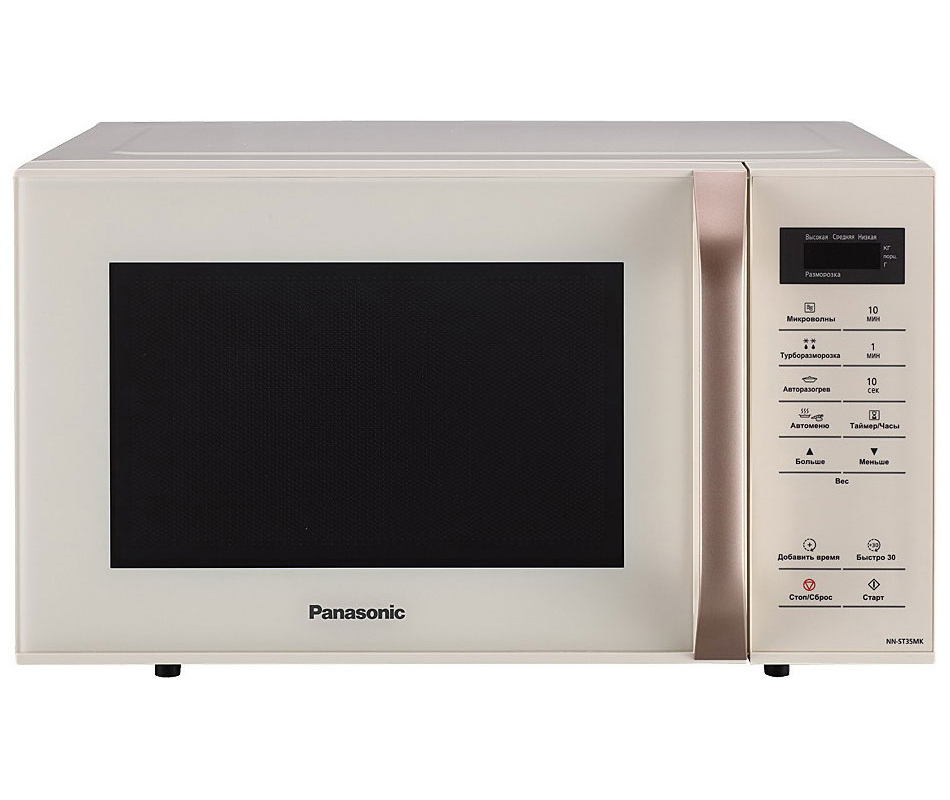 Изображение товара Микроволновая печь Panasonic NN-ST35MKZPE 25 л сенсорное управление бежевый