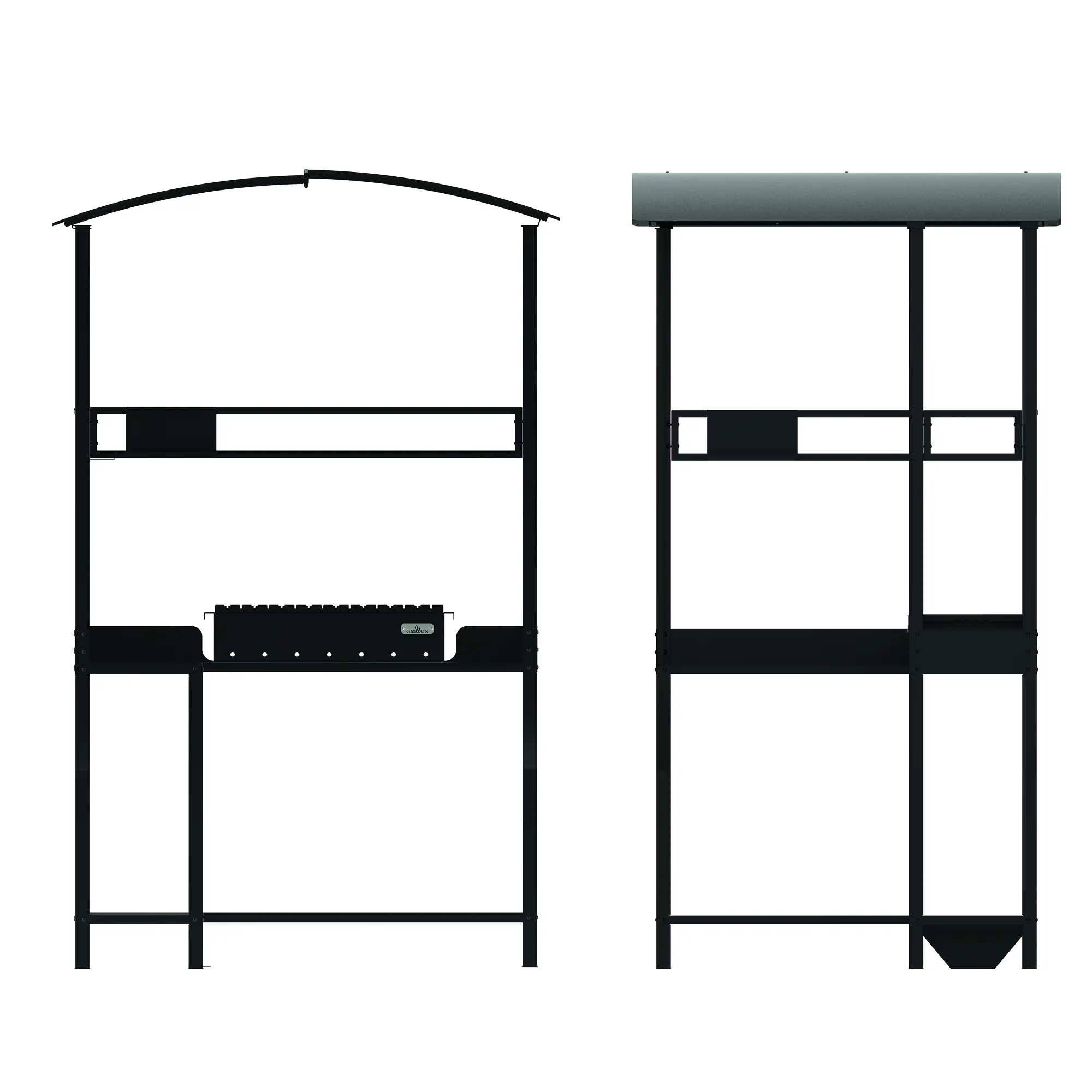 Мангал Grillux Стандарт Pro 3 мм 220x140x74 см - 3