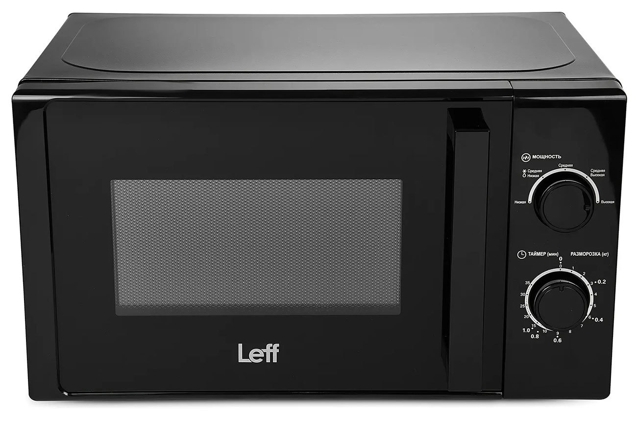 Изображение товара Отдельностоящая микроволновая печь Leff 20MM724B 20 л 44x25.9x34.3 см цвет черный