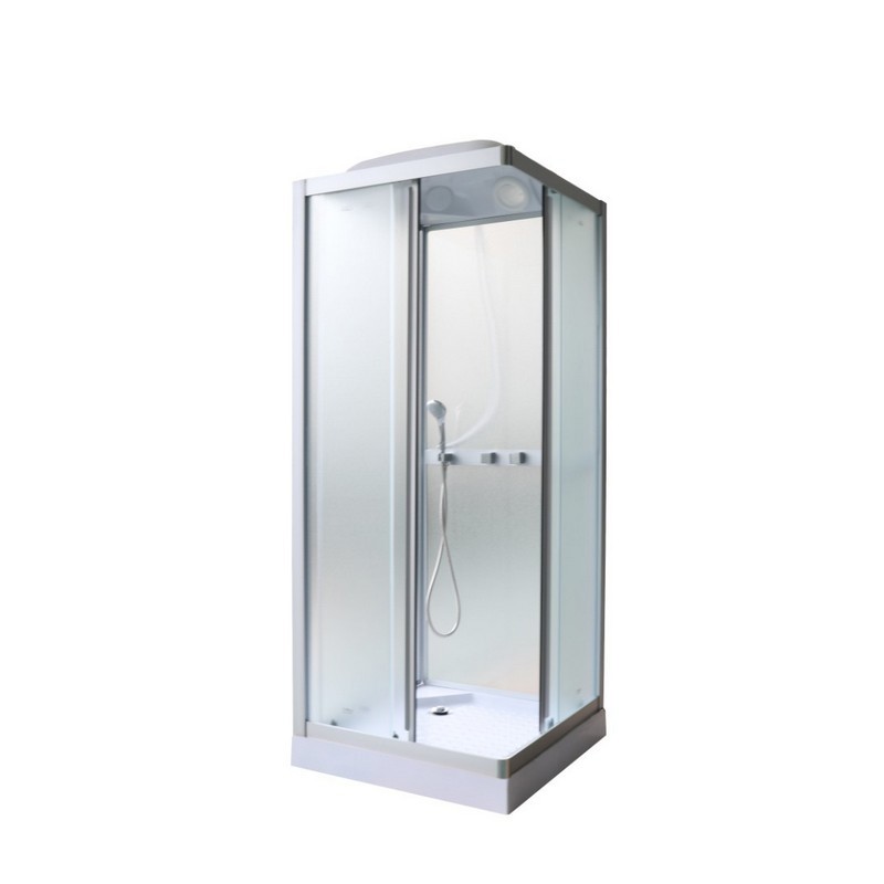 Изображение товара Душевая кабина Parly FQ811 80x80 см с низким поддоном и матовым стеклом