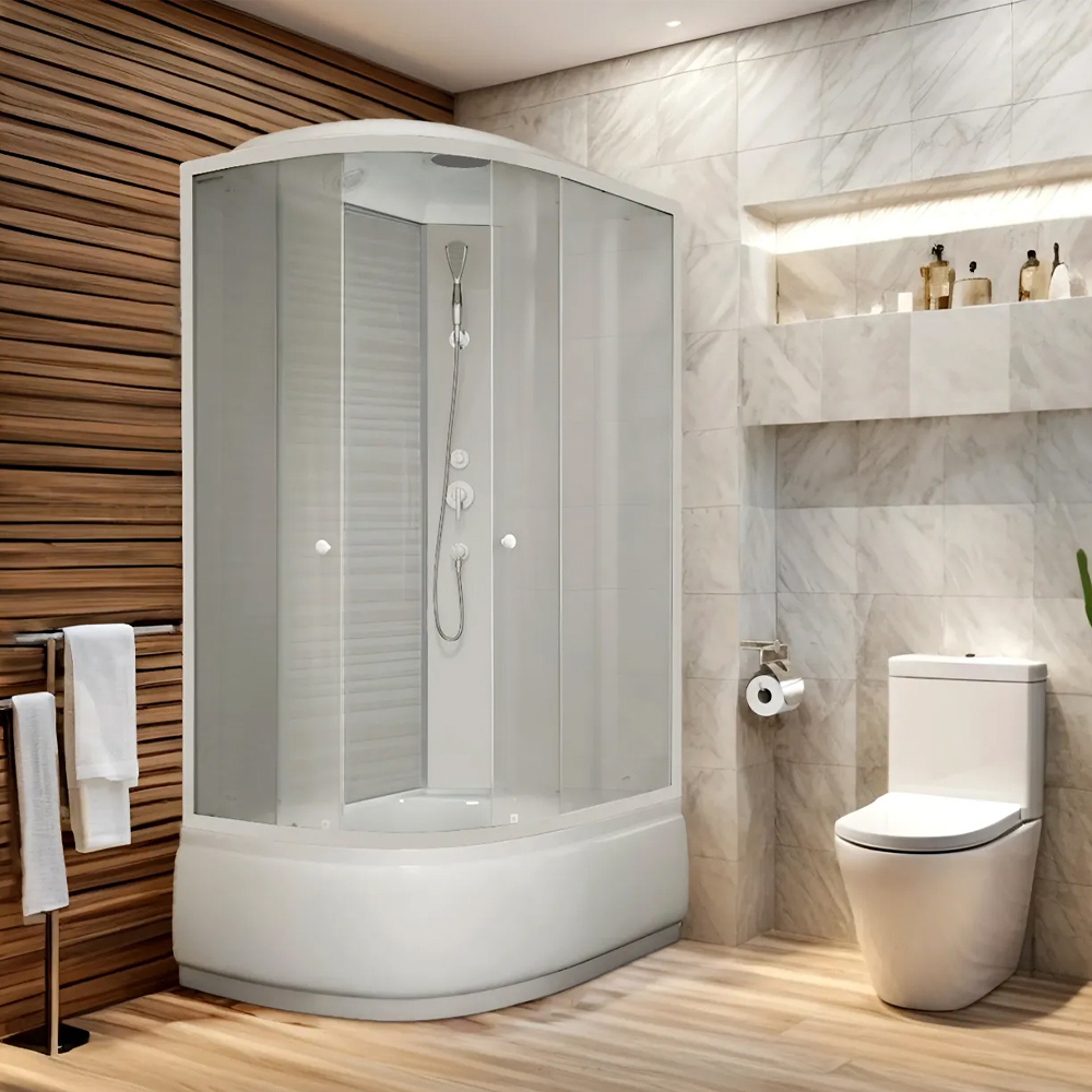 Изображение товара Душевая кабина Parly EB1221R 120x80см с высоким пододном и матовым стеклом