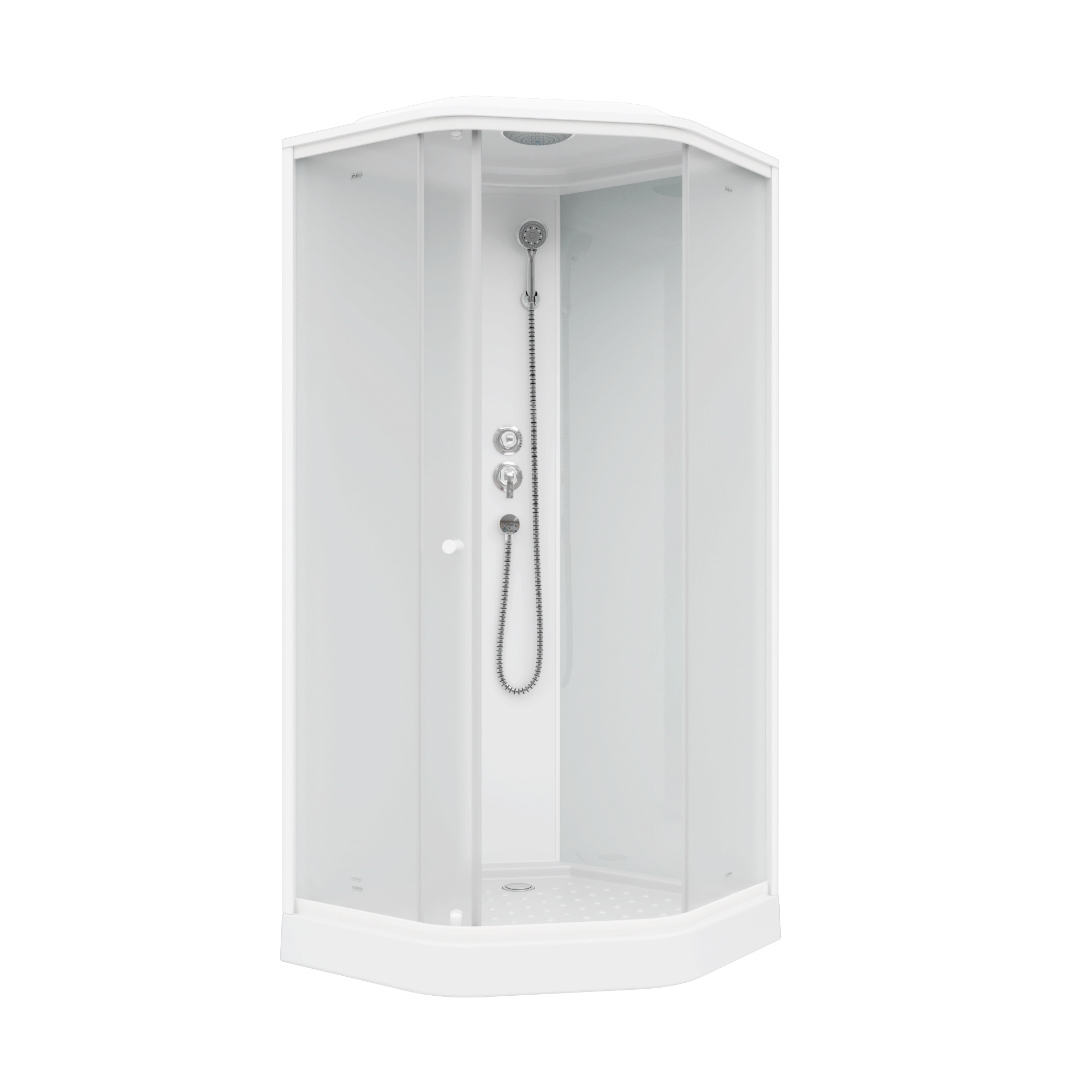 Изображение товара Душевая кабина Parly 8853 с низким поддоном 90x90 см, закаленное стекло