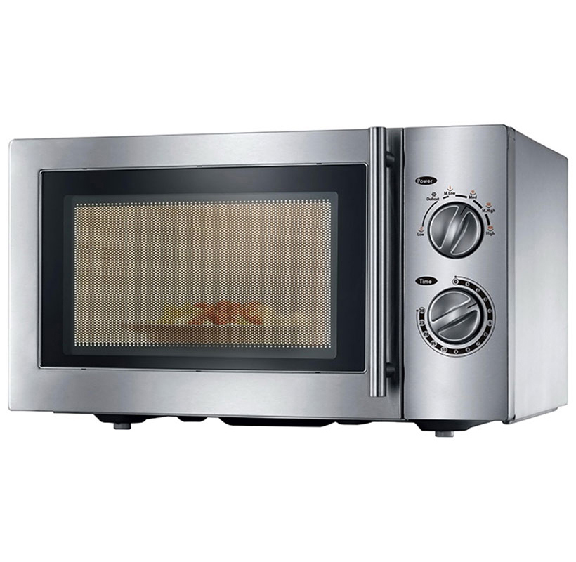 Изображение товара Отдельностоящая микроволновая печь Viatto Commercial P90D23SL-YR (68620) 23 л 48.3x28.1x40 см цвет нержавеющая сталь