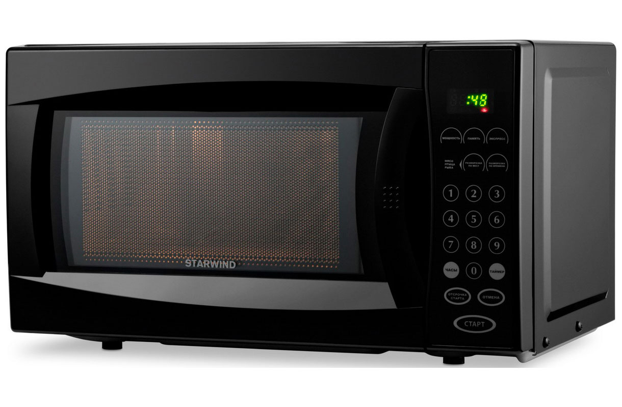 Изображение товара Отдельностоящая микроволновая печь Starwind SMW4420 20 л черный