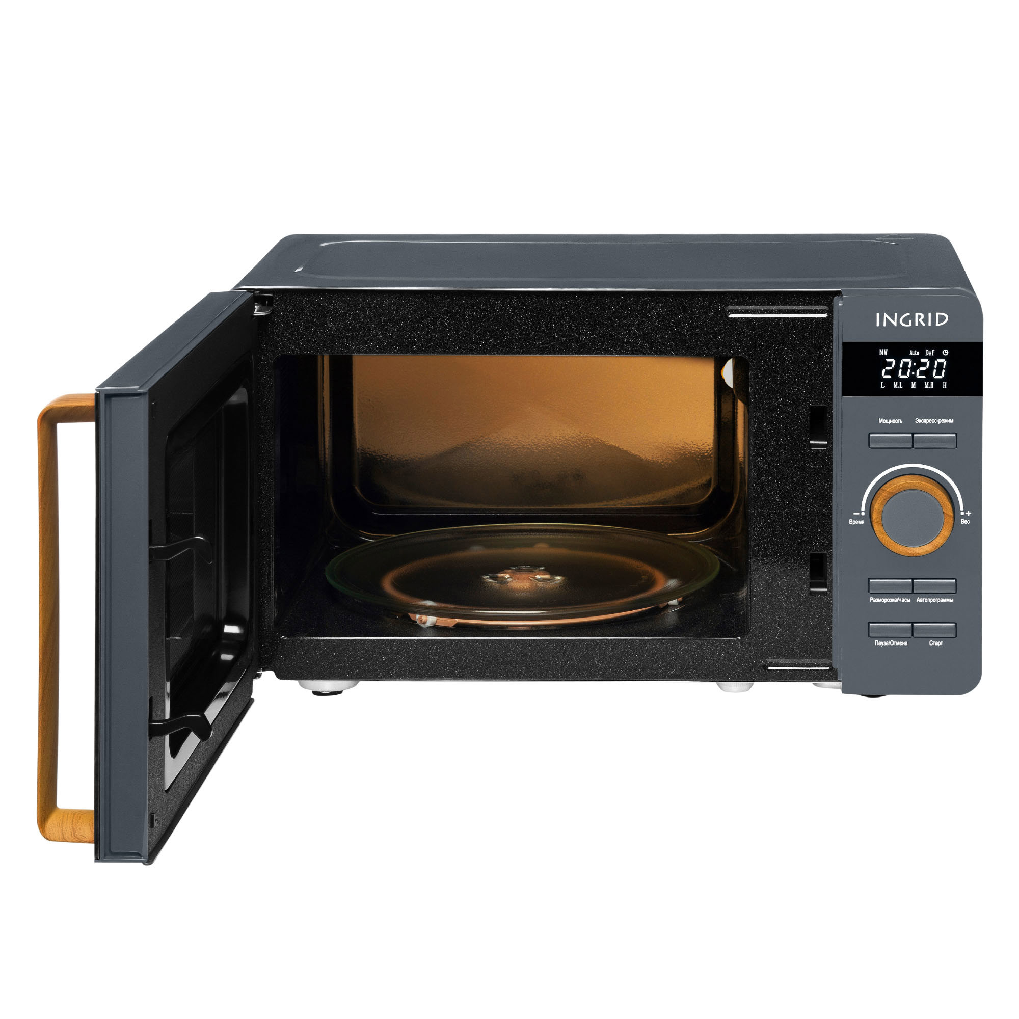 Изображение товара Микроволновая печь Tesler ME-2044 GREY 20 л электронное управление