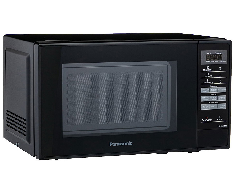 Изображение товара Микроволновая печь Panasonic NN-SB26MBZPE 20 л 800 Вт черная с таймером