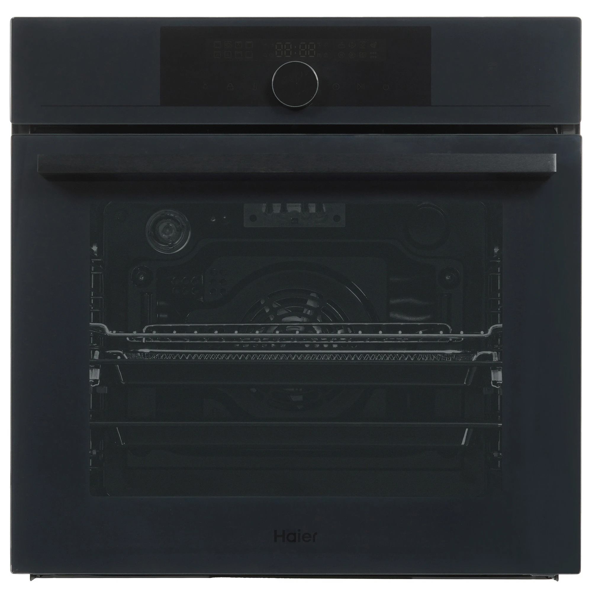 Изображение товара Встраиваемый духовой шкаф Haier HOX-FP5RAGG 59.5х59.5х56.7 см цвет черный
