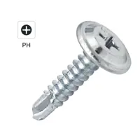 Изображение товара Саморезы по металлу DILWIS 4.2x19 мм с пресс-шайбой и сверлом 1 кг