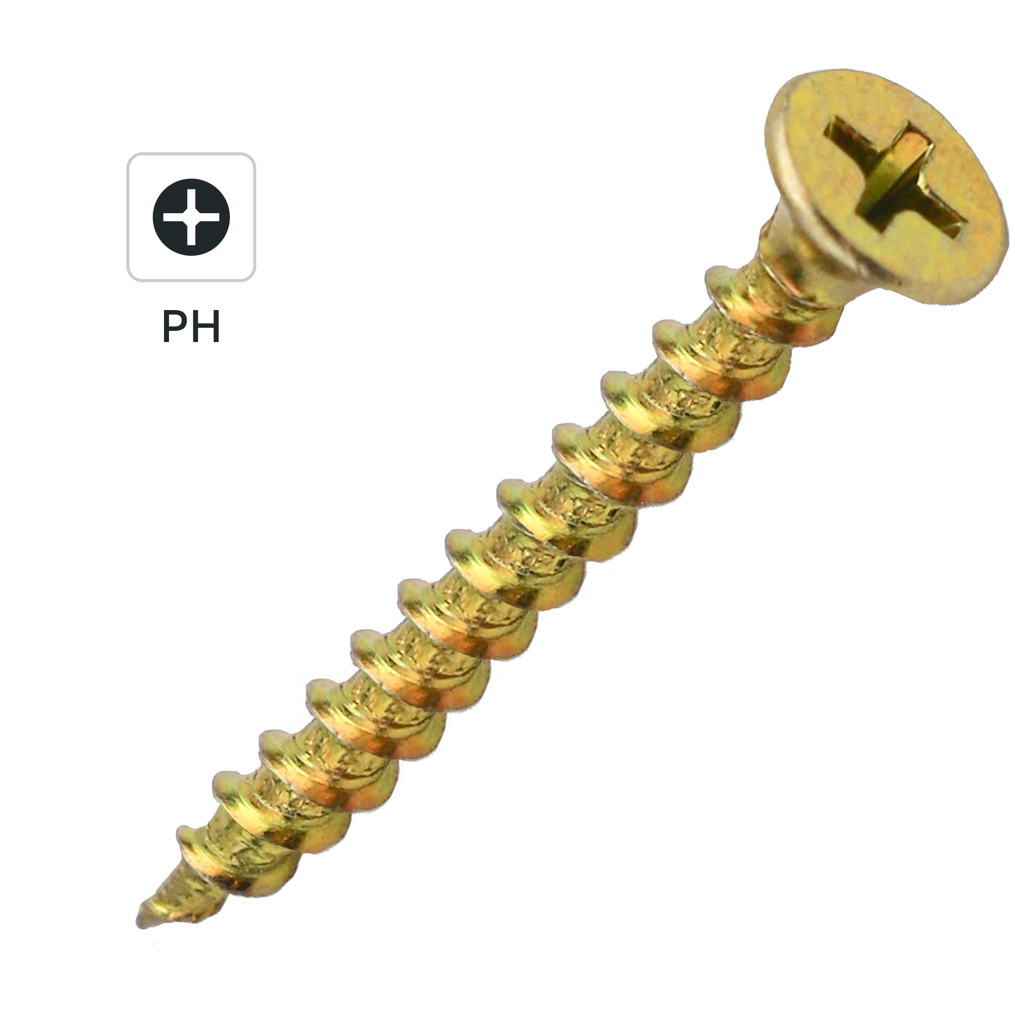 Изображение товара Саморезы по дереву DILWIS потайные острые оцинкованные 3.5x51 мм 3 кг