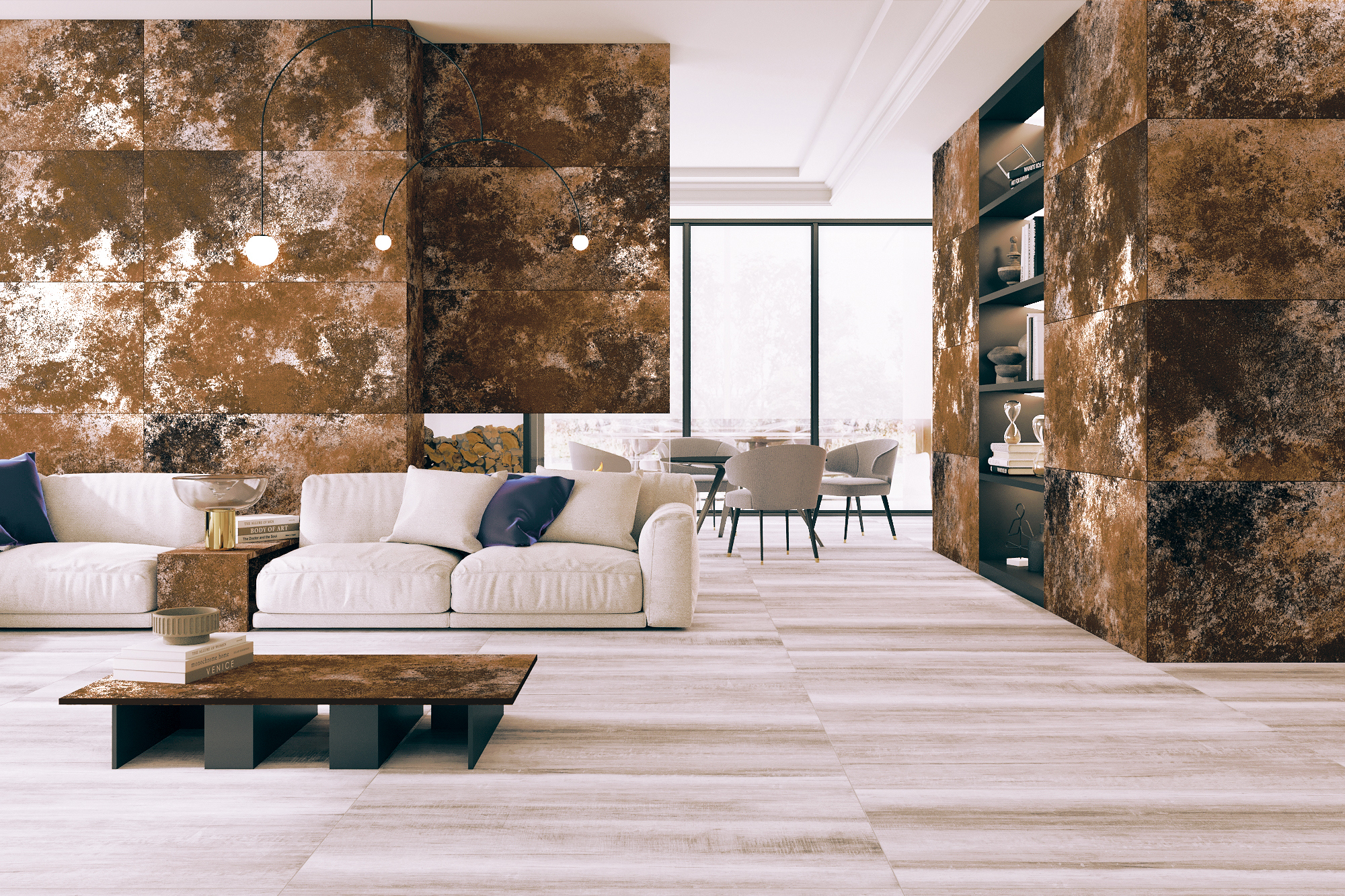 Изображение товара Керамогранит Gravita Ariel 78801788 60x120см цвет bronze