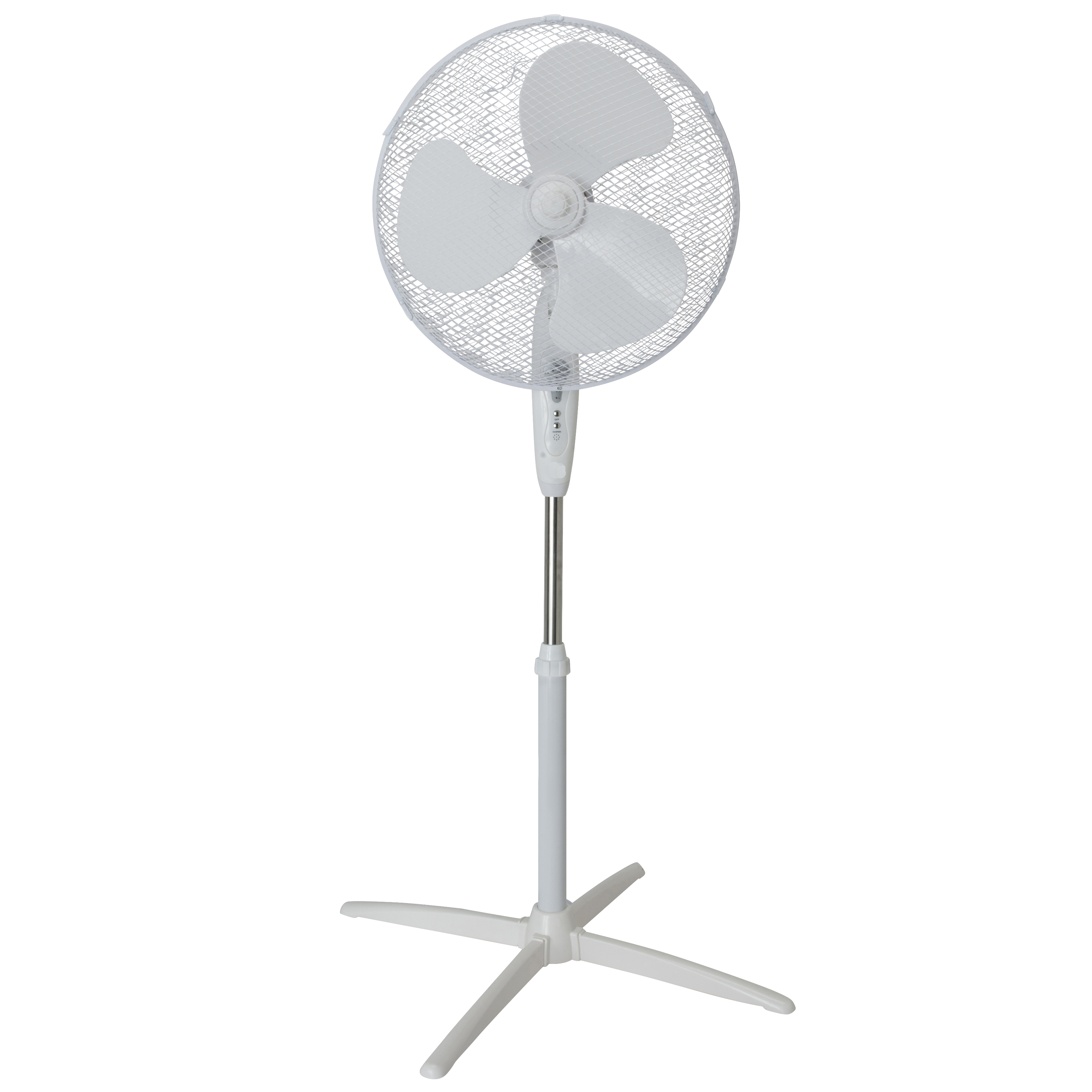 Вентилятор напольный DILWIS 45 Вт D40 см с пультом управления цвет белый