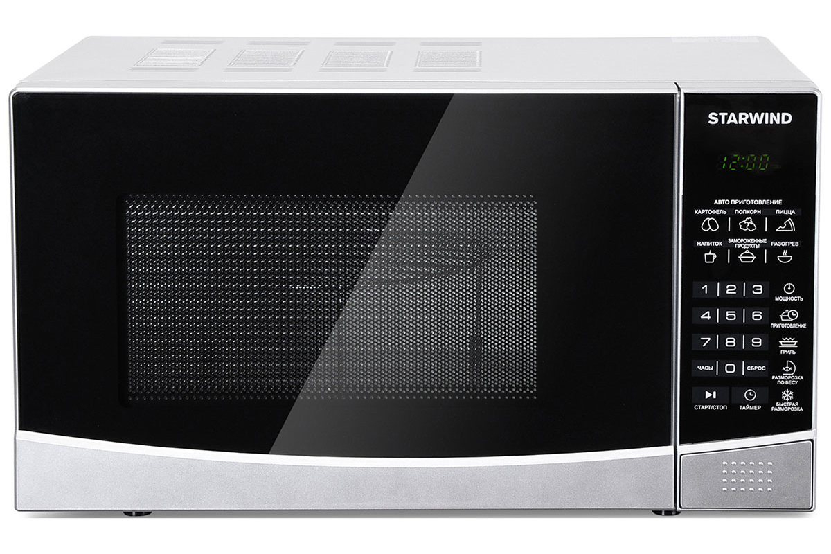 Изображение товара Отдельностоящая микроволновая печь STARWIND SMW2820 20 л с грилем