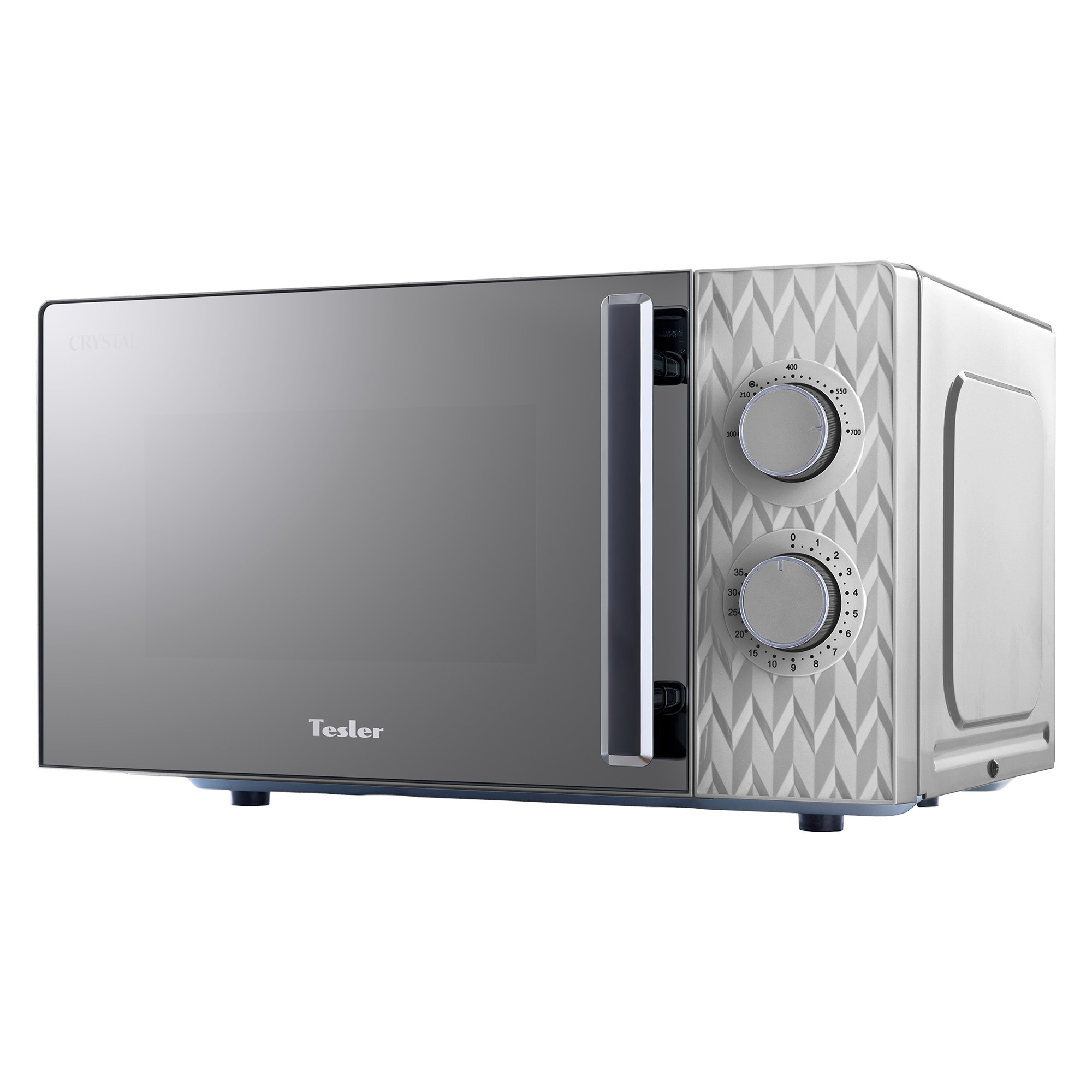 Изображение товара Отдельностоящая микроволновая печь Tesler MM-2004 GREY 20 л 45.5x26.1x35.4 см серый