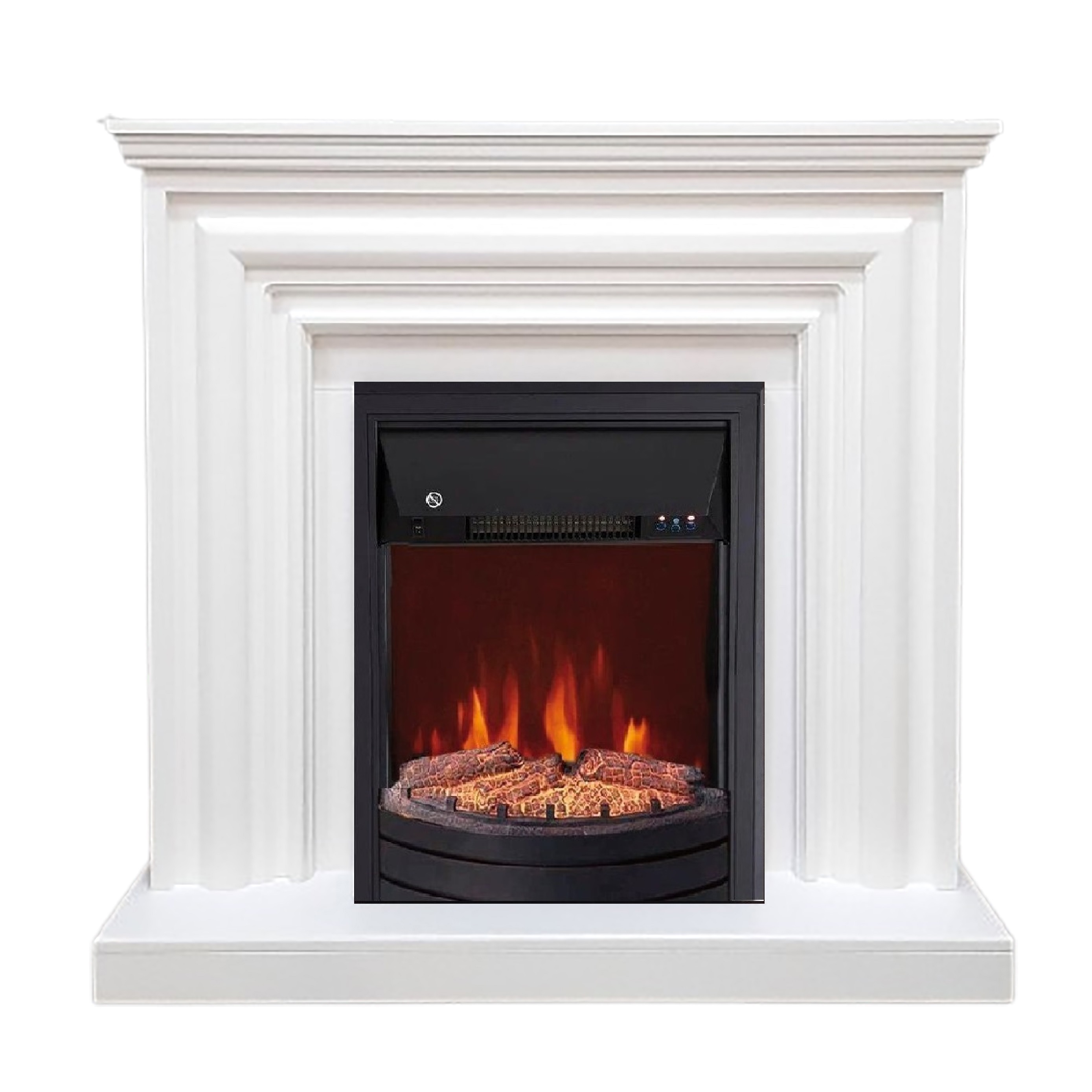 Изображение товара Электрокаминокомплект Elekam Vakanda с очагом Spark F2020G1 1800Вт белый
