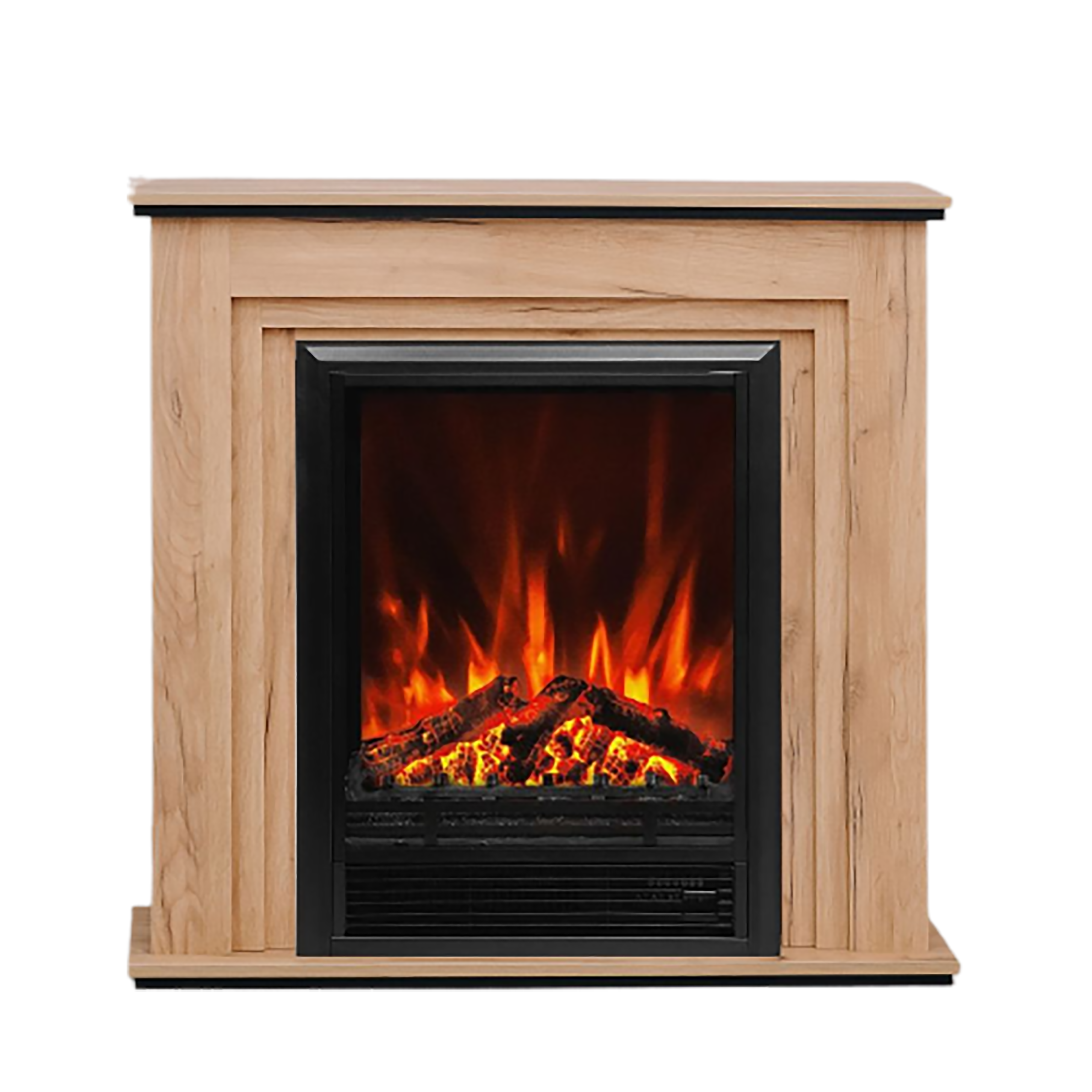 Изображение товара Каминокомплект Elekam Silver с очагом Pulsar 23G 1500Вт дуб золотой