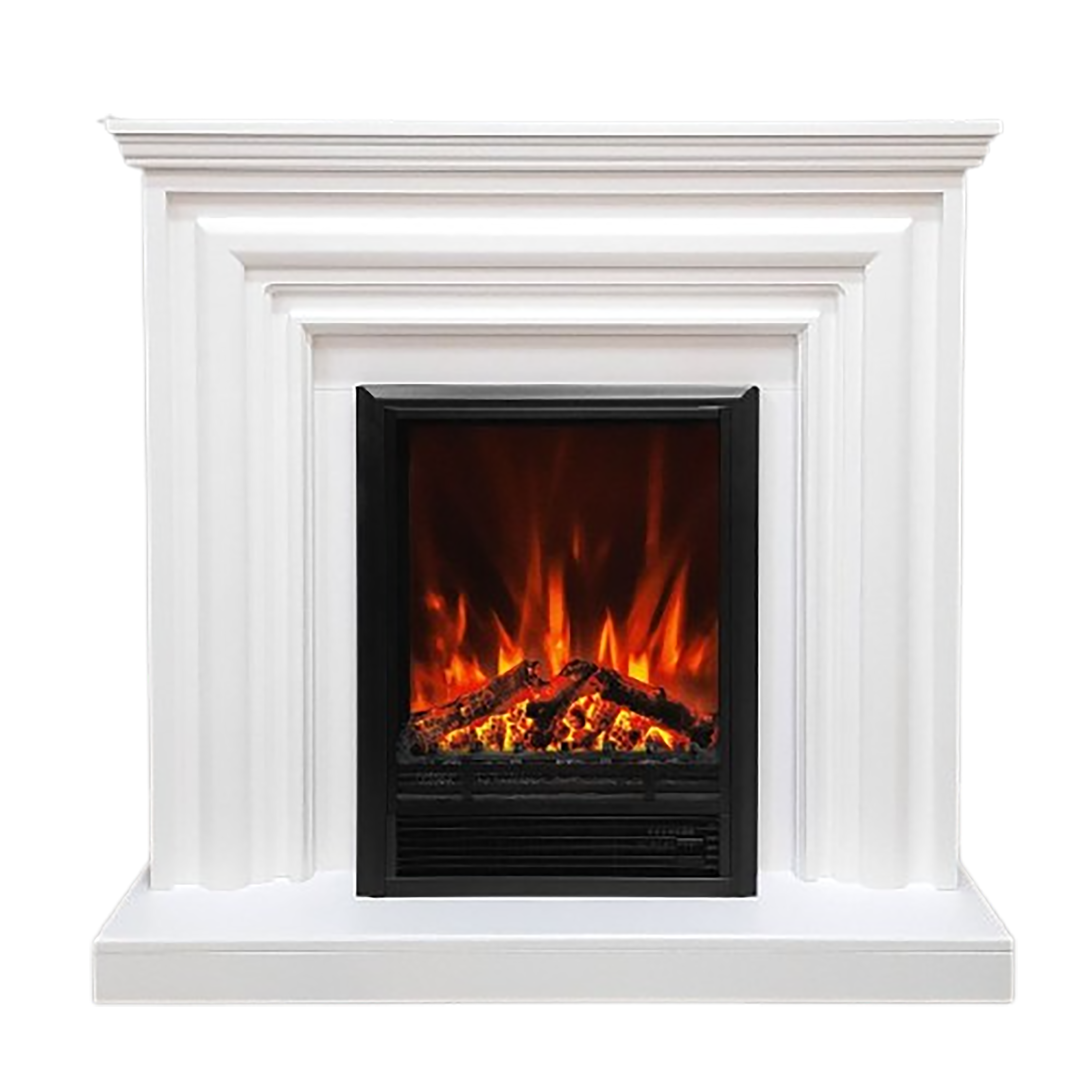 Изображение товара Каминокомплект Elekam Vakanda с очагом Pulsar 23G 1500Вт белый