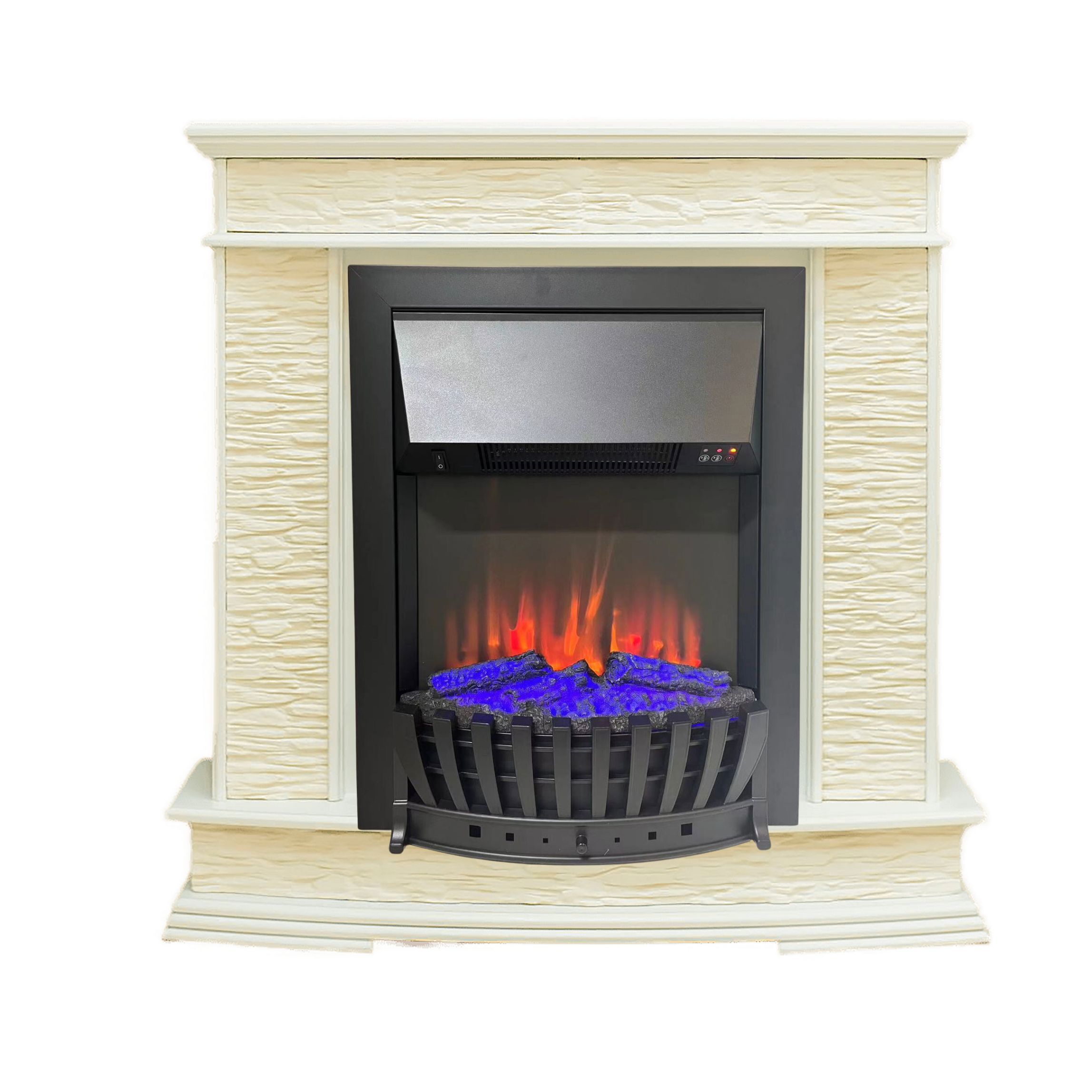 Изображение товара Электрокаминокомплект Elekam Sorento с очагом Velar F2020G2 1500Вт белый