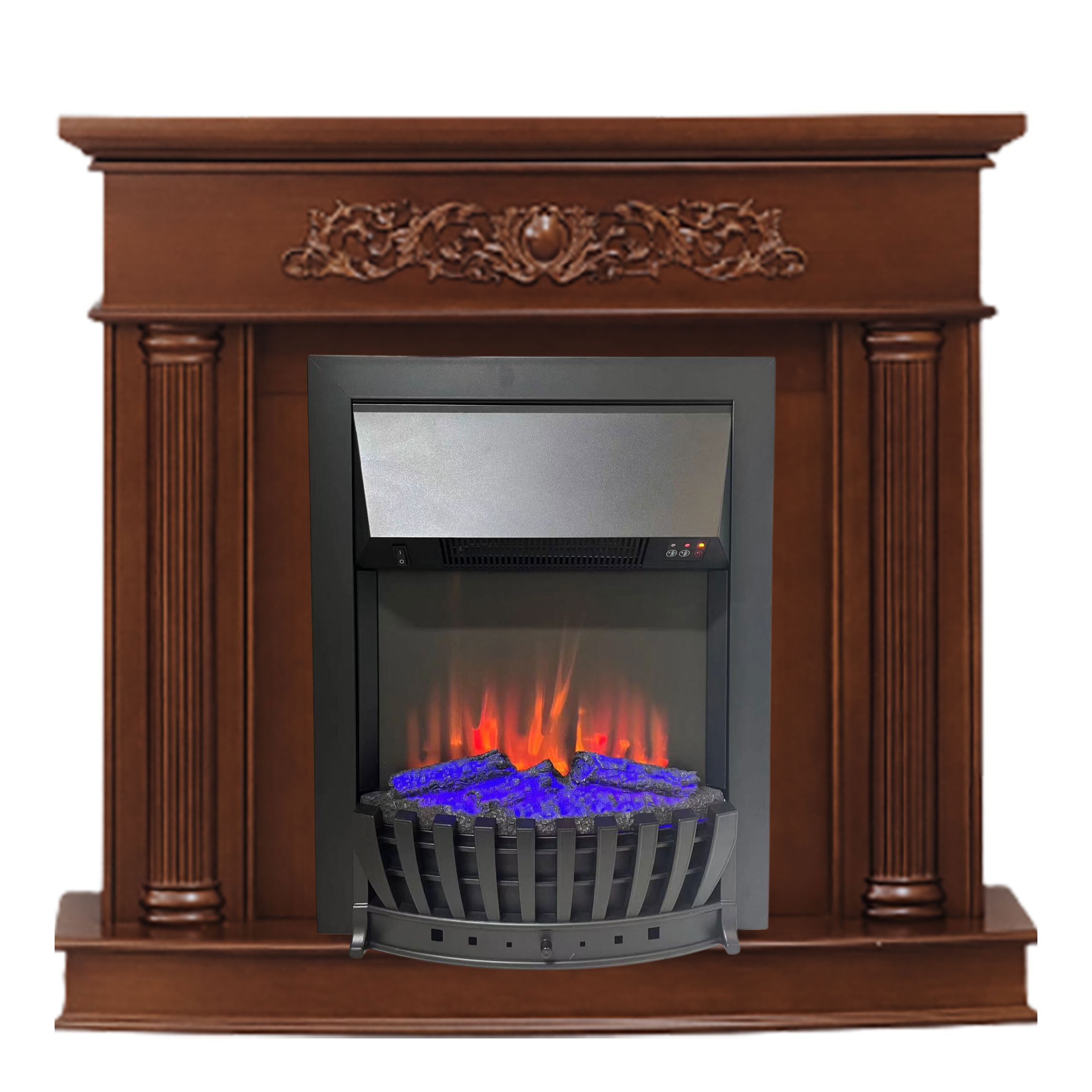 Изображение товара Электрокамин Elekam Victoria с очагом Velar F2020G2 1500Вт каштан