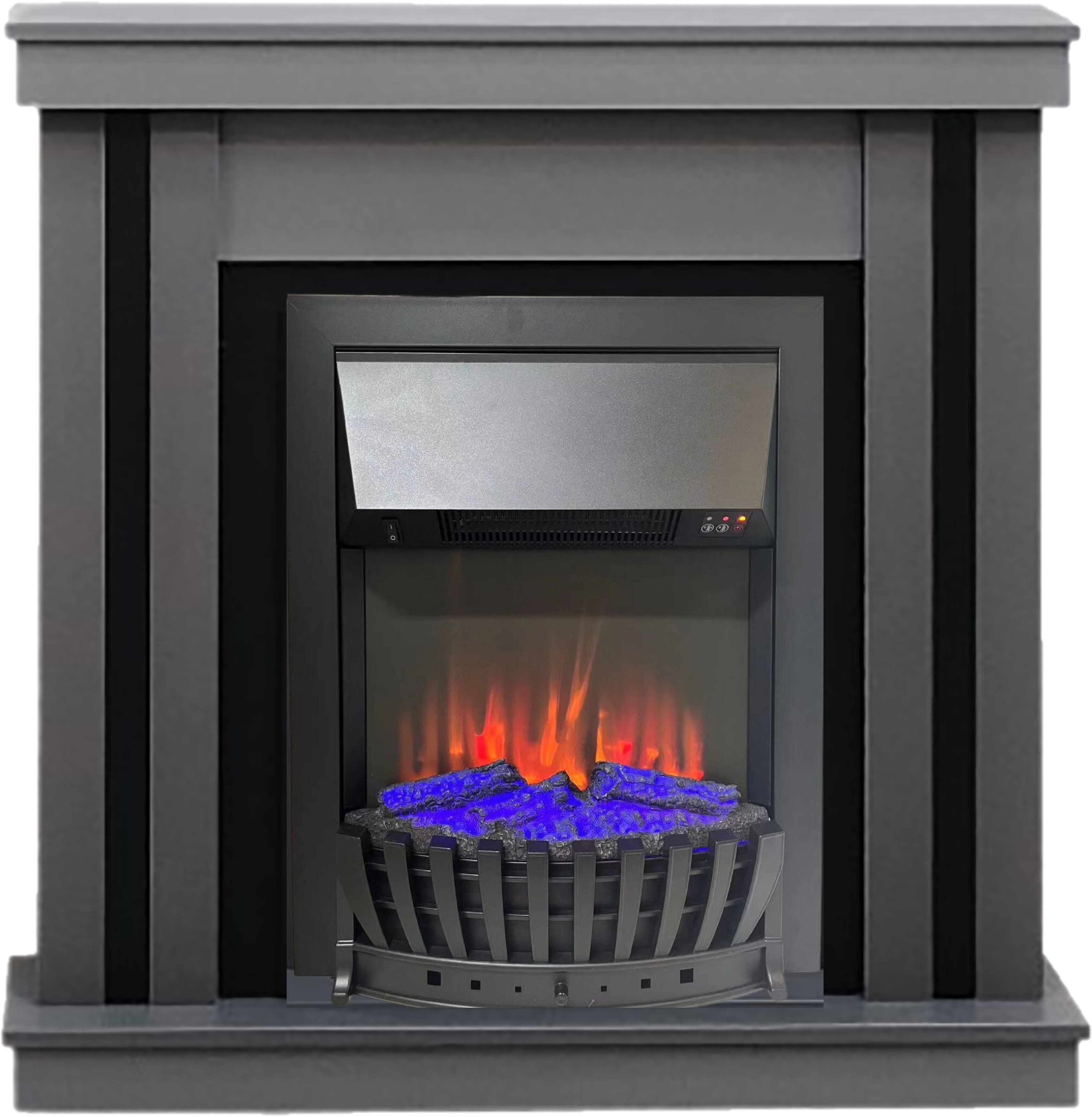 Изображение товара Каминокомплект Elekam Neo с очагом Velar F2020G2 1500Вт цвет графит