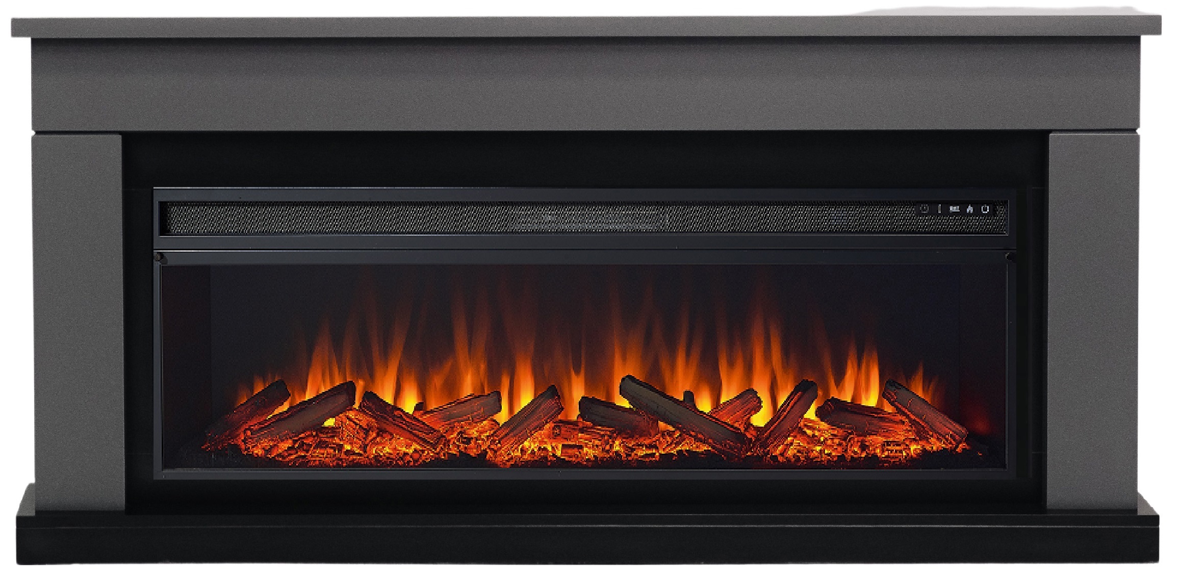 Изображение товара Электрический камин комплект Elekam Bolton с очагом Pulsar 60 графит 1800Вт